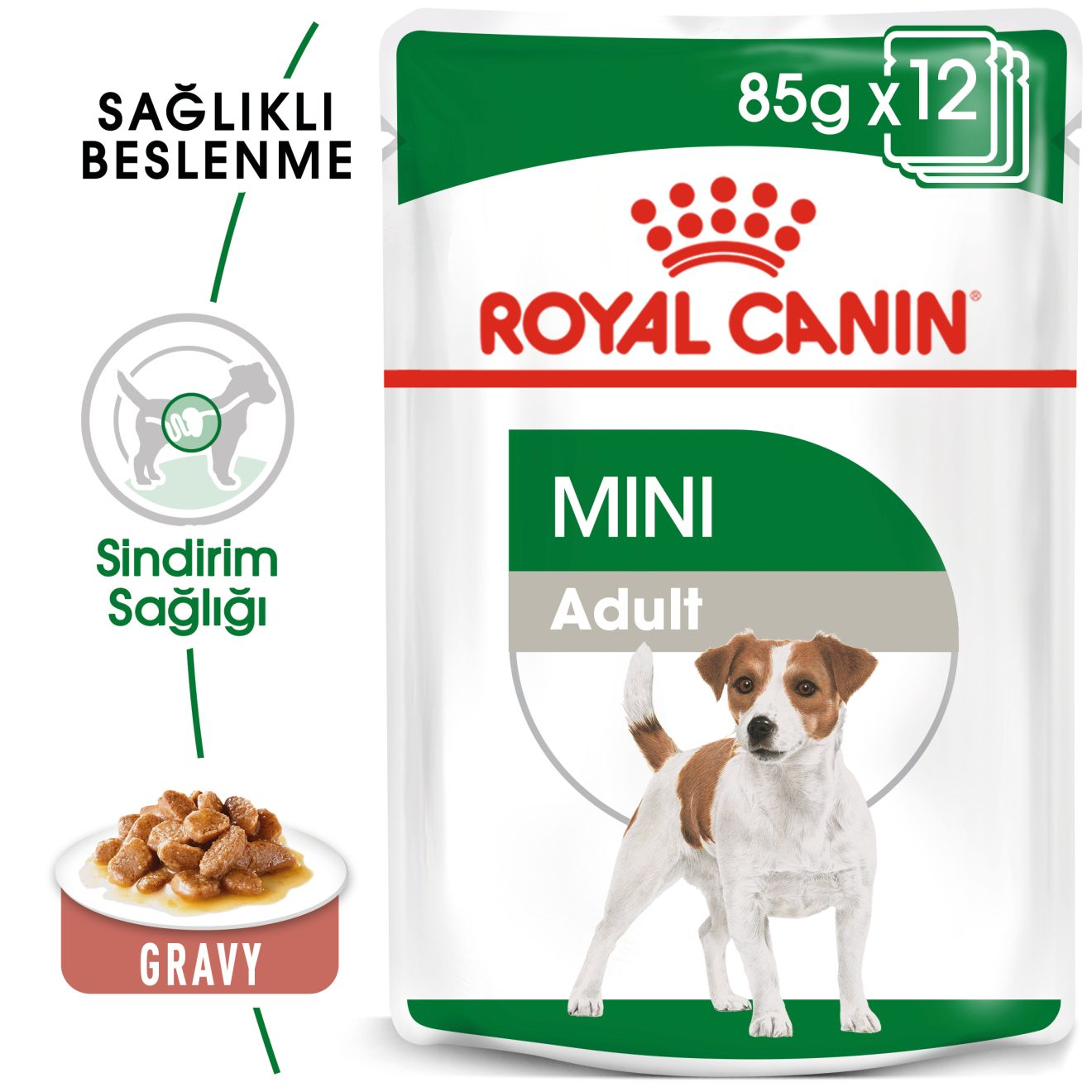 Mini Adult Gravy Yetişkin Köpek Yaş Maması