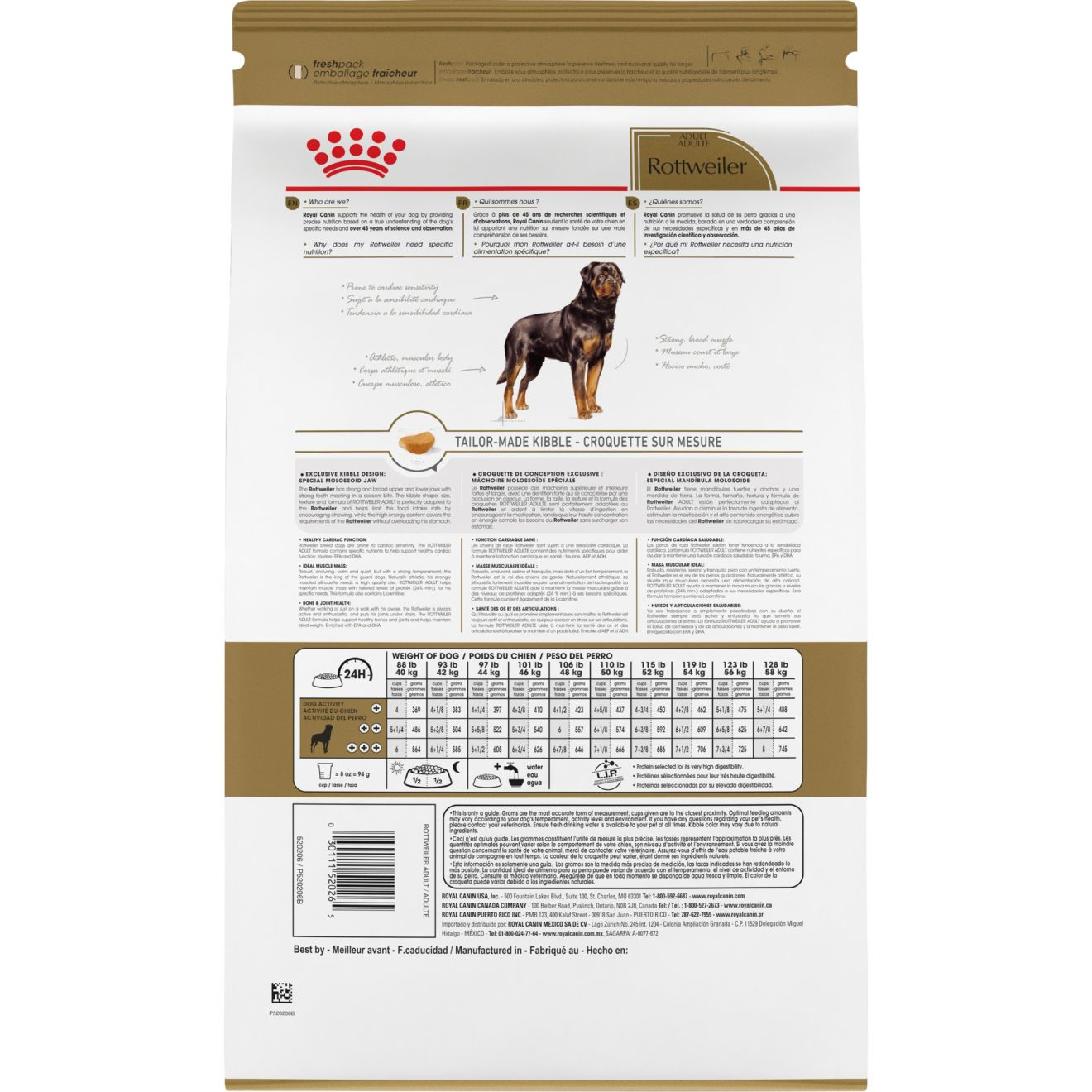 Royal canin 2024 rottweiler adult