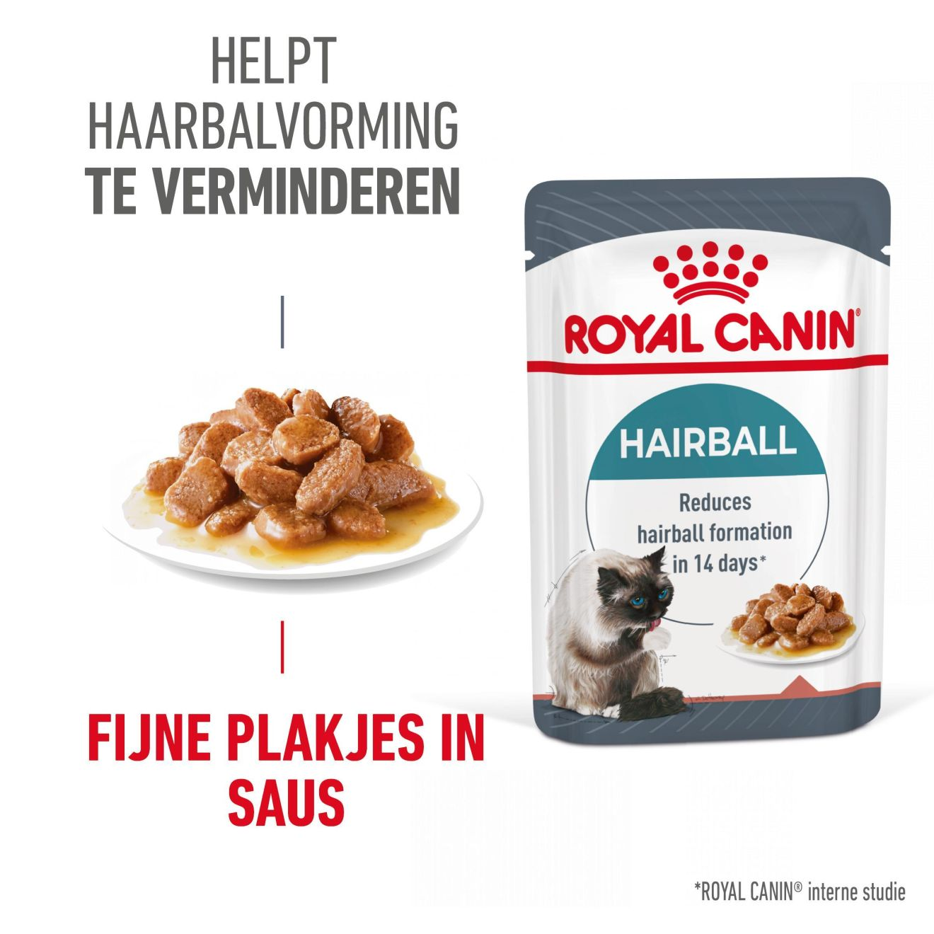 Hairball Care in Gravy (brokjes in saus)