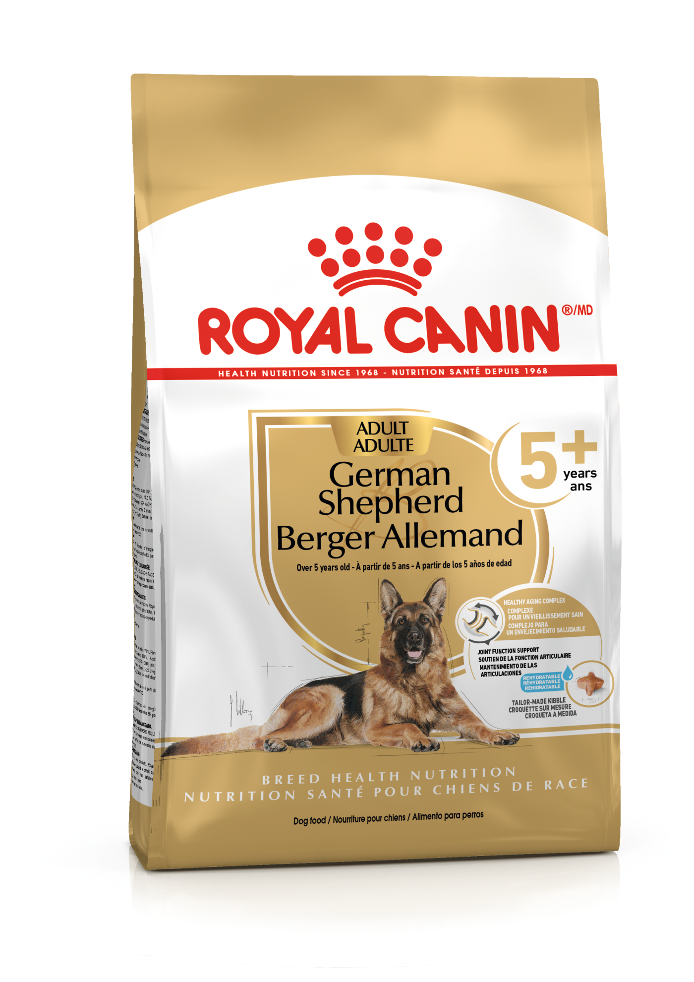 German Shepherd 5+ Adult Dry Dog Food 