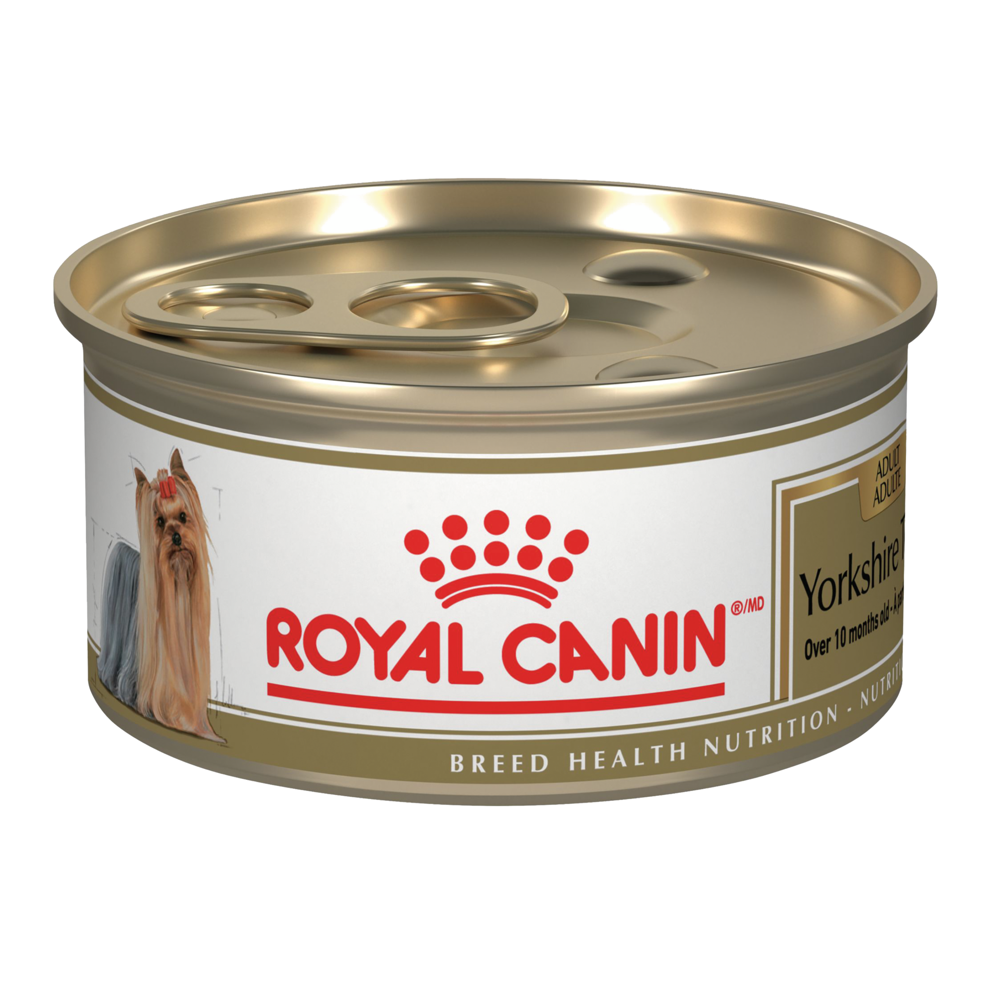 YORKSHIRE TERRIER ADULTE pâté en sauce – nourriture en conserve pour chiens