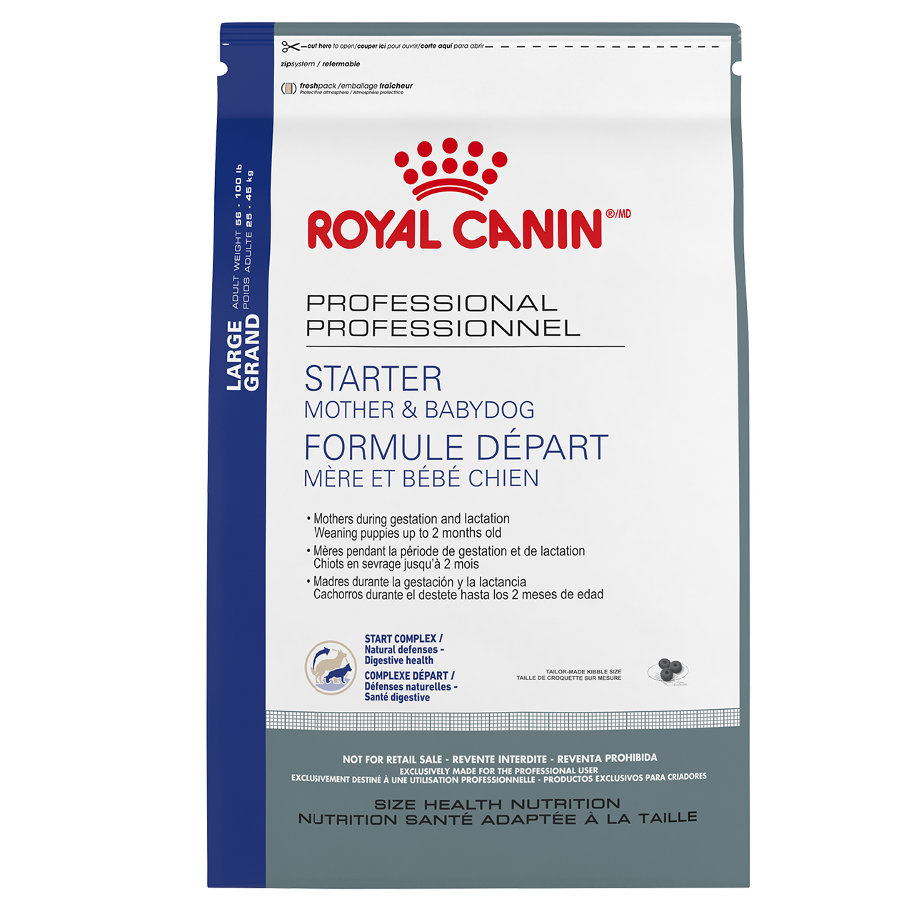 royal canin maxi starter ingredients