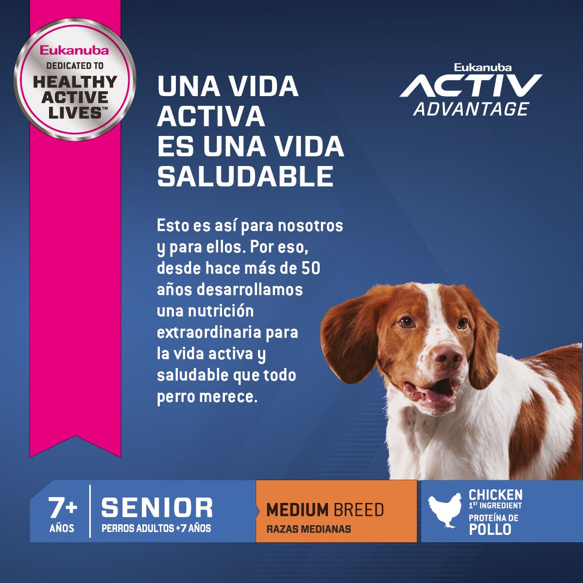 EUKANUBA SENIOR MEDIUM BREED