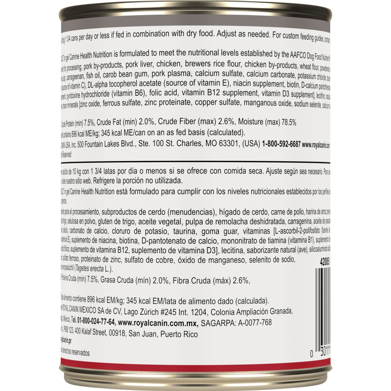 Adult Canned in Gel Dog Food