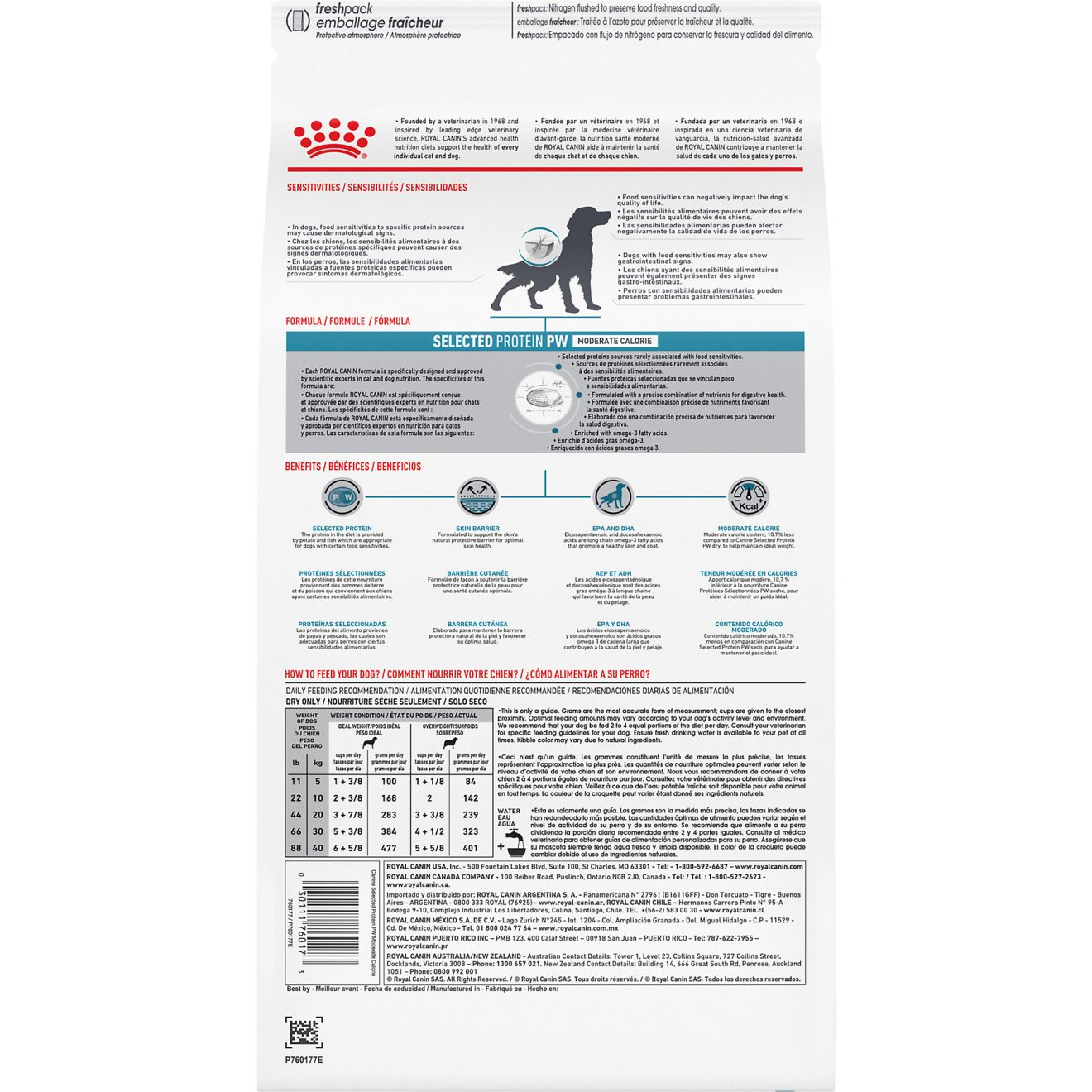 Royal canin selected protein adult pw sales