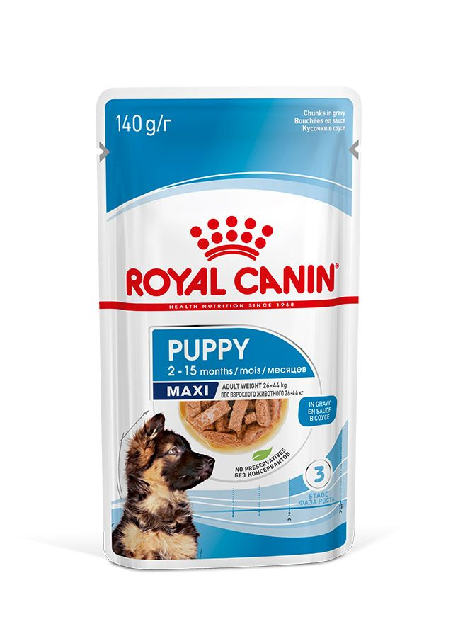 Maxi Puppy Gravy Yavru Köpek Yaş Maması