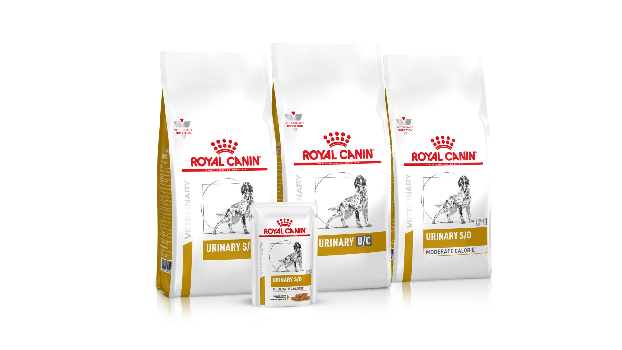 Dog urinary range pack shot