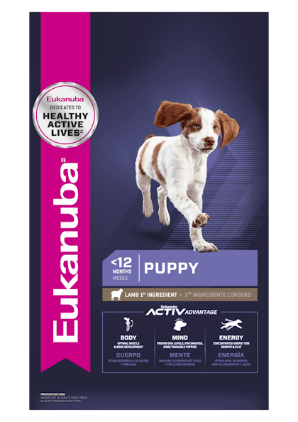 EUKANUBA - PUPPY MEDIUM BREED LAMB 1ST INGREDIENT - FACING - EN/SP