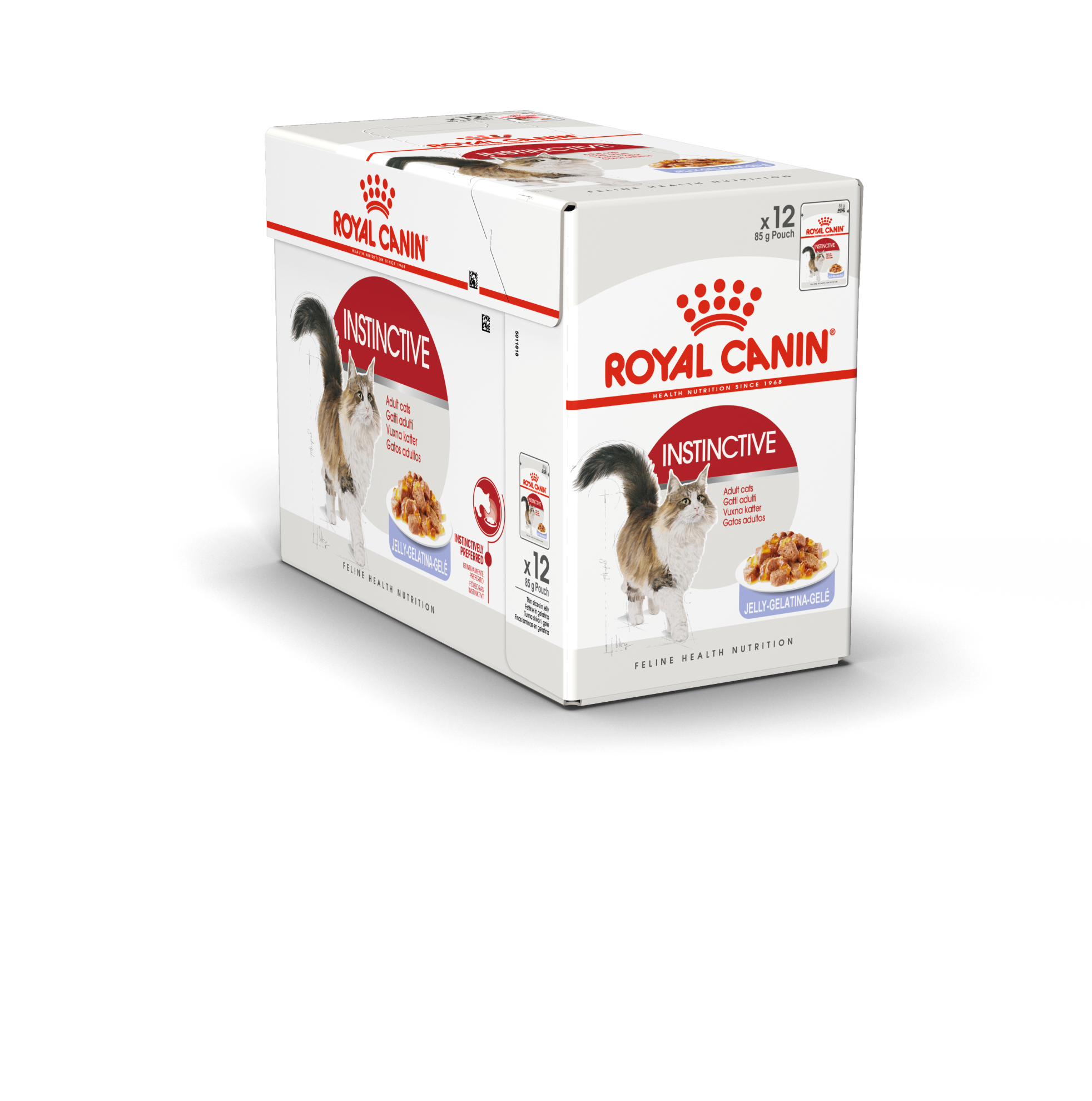 Royal Canin - Instinctive Jelly Adult Våtfoder för katt 85 g x 12 st - Katt - ZOO.se