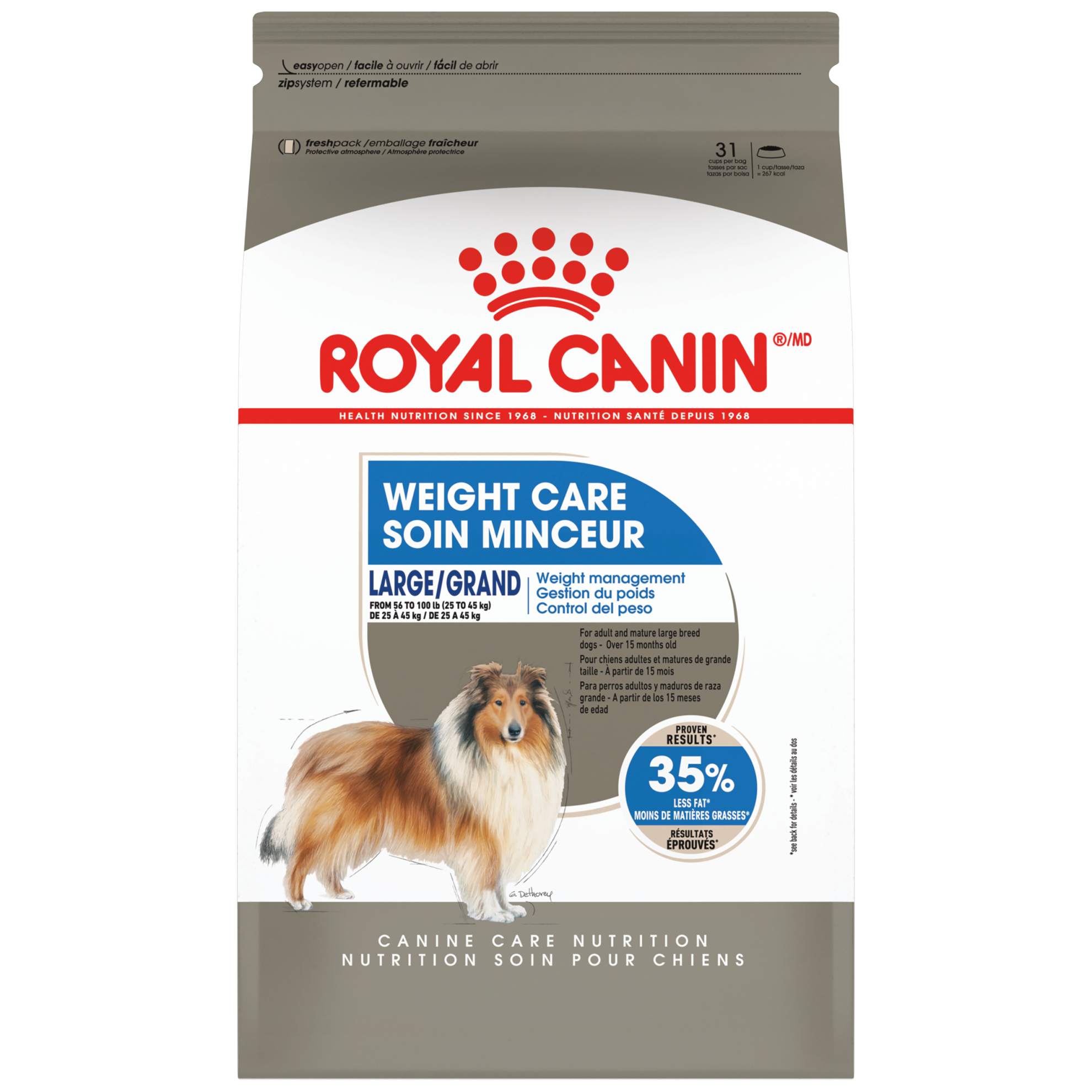 Large Weight Care Dry Dog Food 