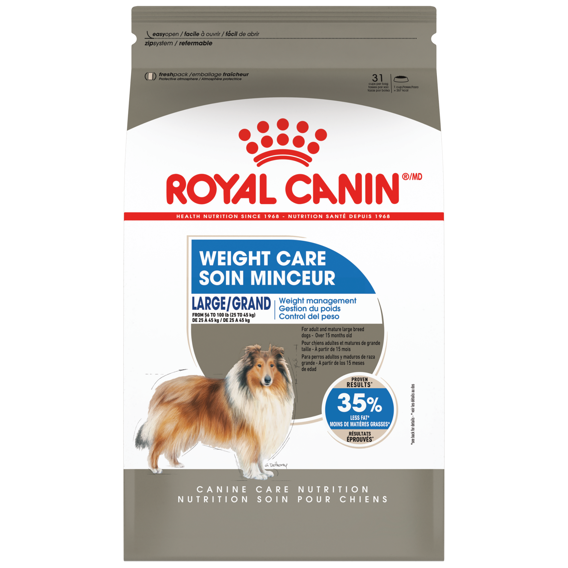 GRAND SOINS MINCEUR – nourriture sèche pour chiens