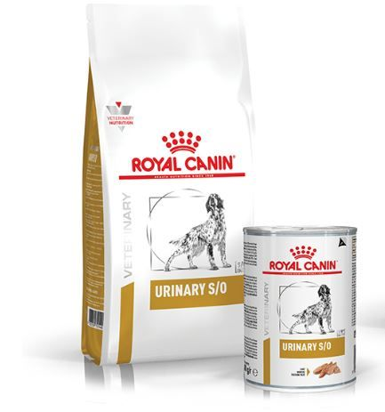 Urinary dog product range