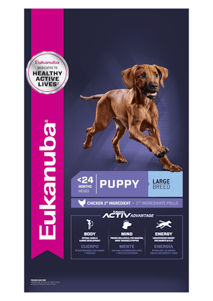 EUKANUBA - PUPPY LARGE BREED - FACING - EN/SP