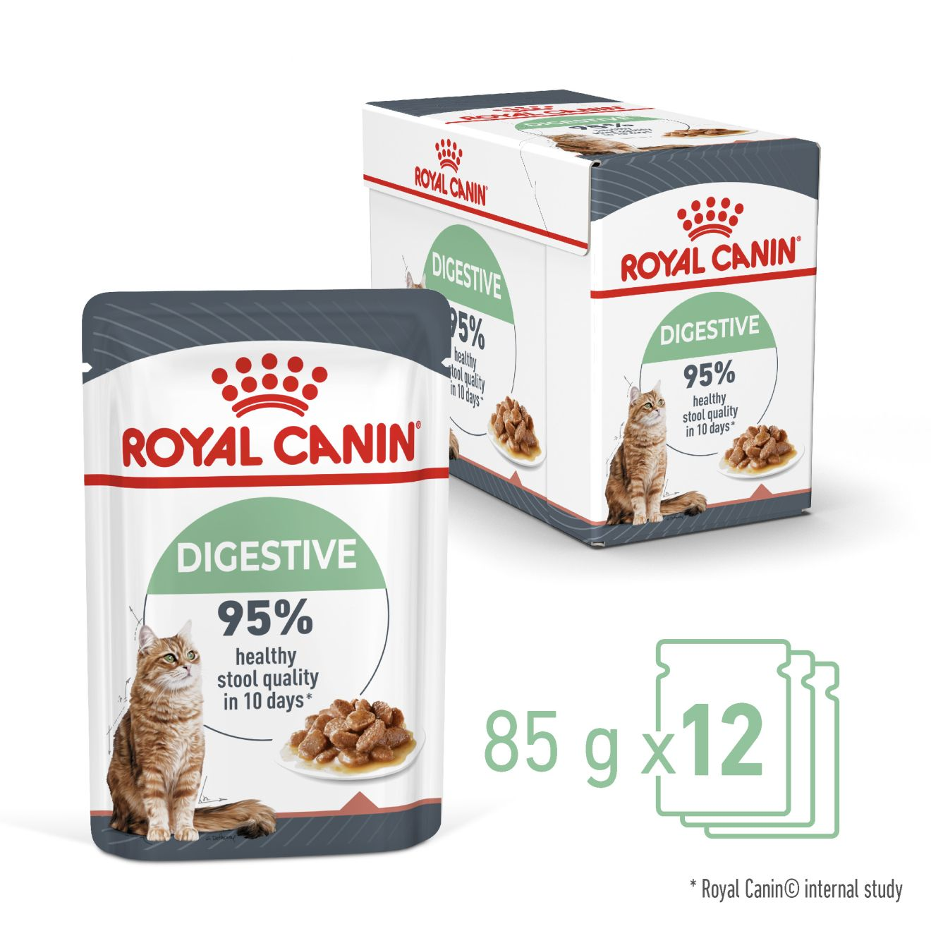 DIGESTIVE CARE Tanki koščki v omaki 