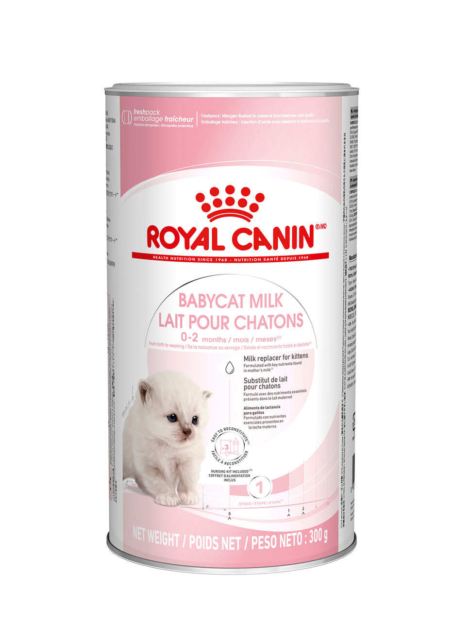 Royal Canin - Babycat Milk Starter Mjölk för katt 300 g - Katt - Kattfoder & kattmat - ZOO.se