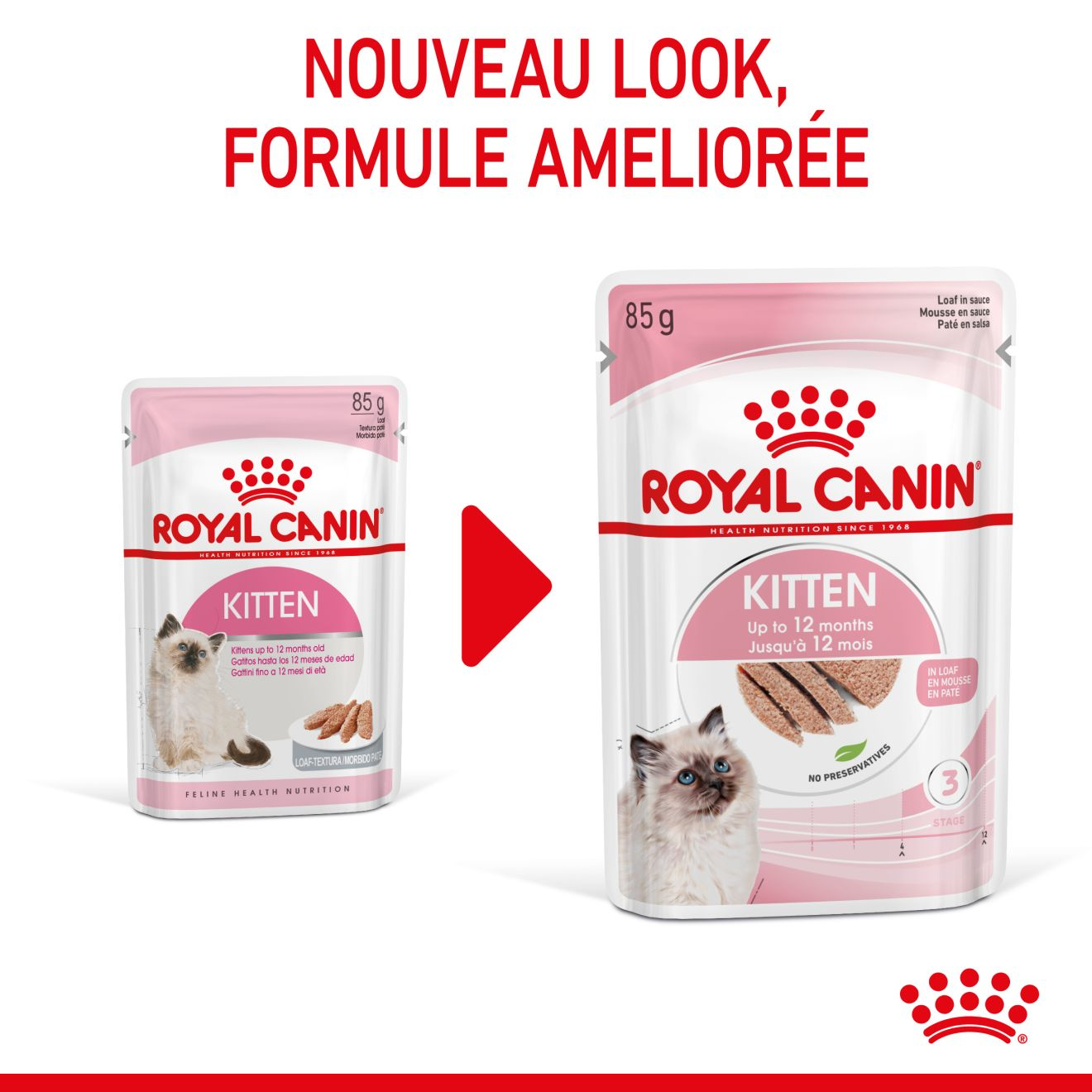 Royal canin hot sale kitten mousse