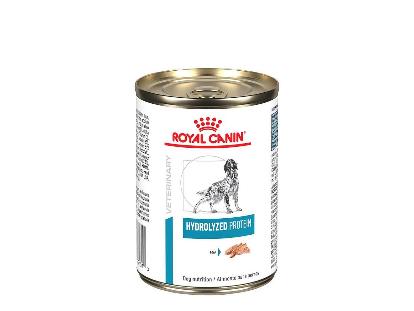 Packshot of Royal Canin Dermatology Canned Diet for dogs