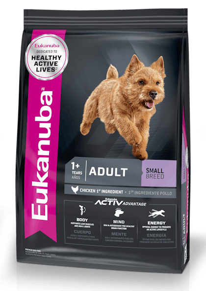 EUKANUBA - ADULT SMALL BREED - PACKSHOT - EN/SP