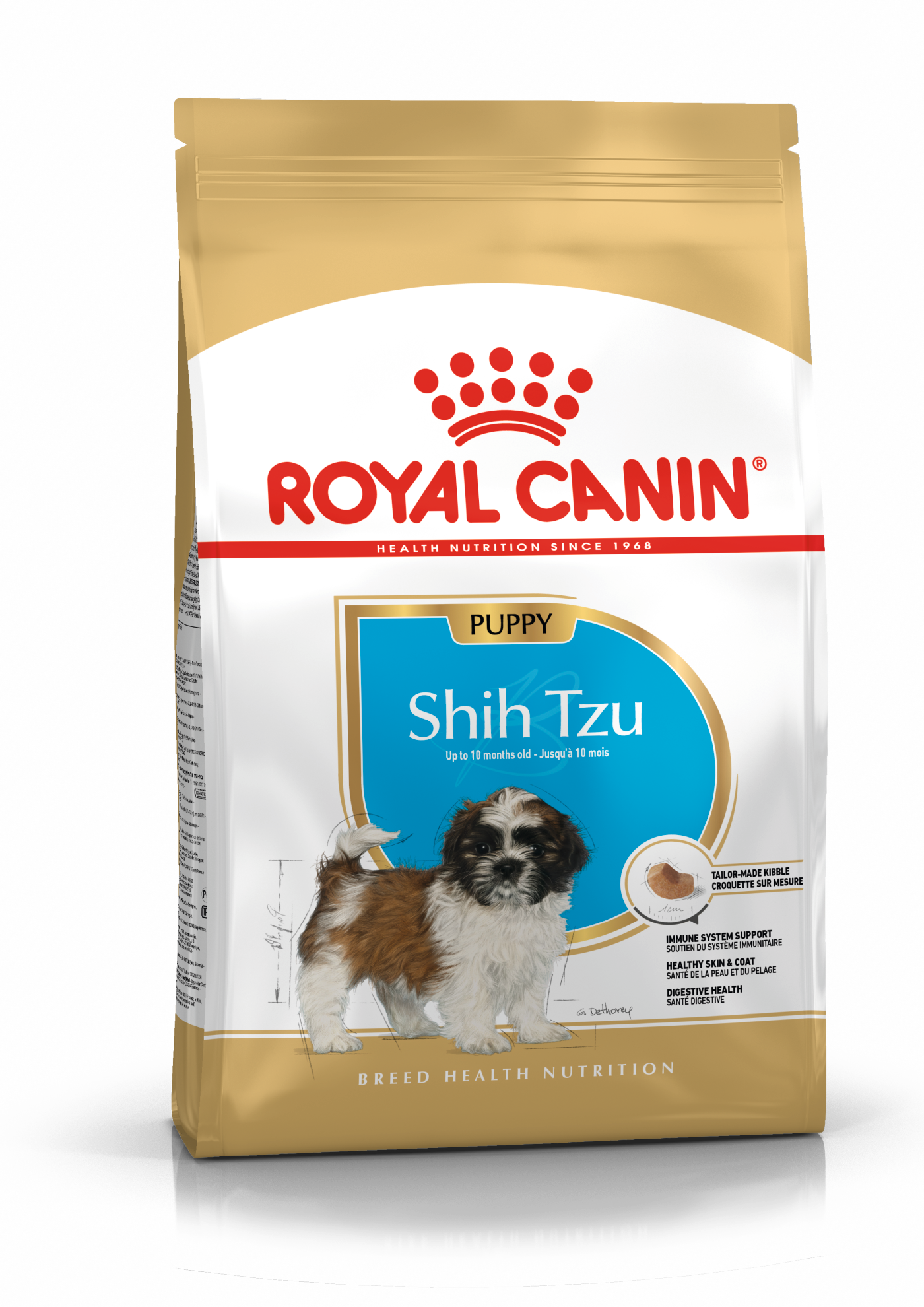 feeding shih tzu puppy