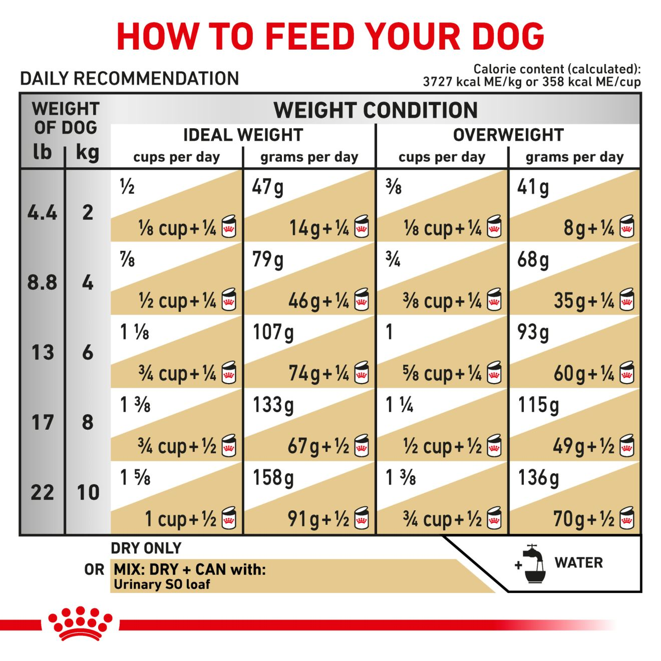 Urinary royal shop canin small dog