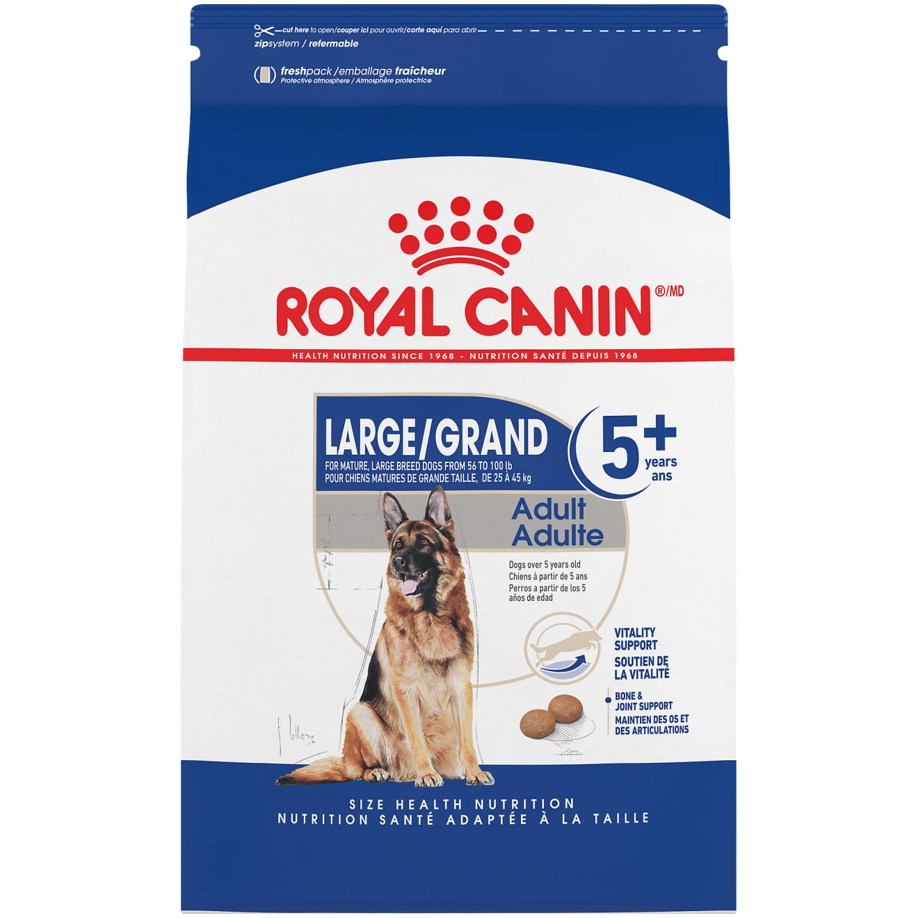 Large Adult 5 Dry Dog Food Royal Canin US