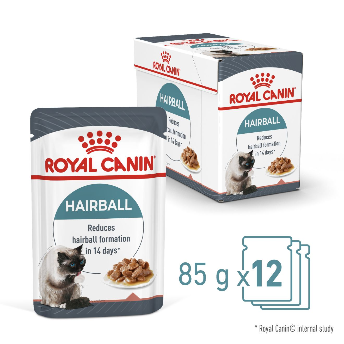 HAIRBALL CARE Thin slices in gravy