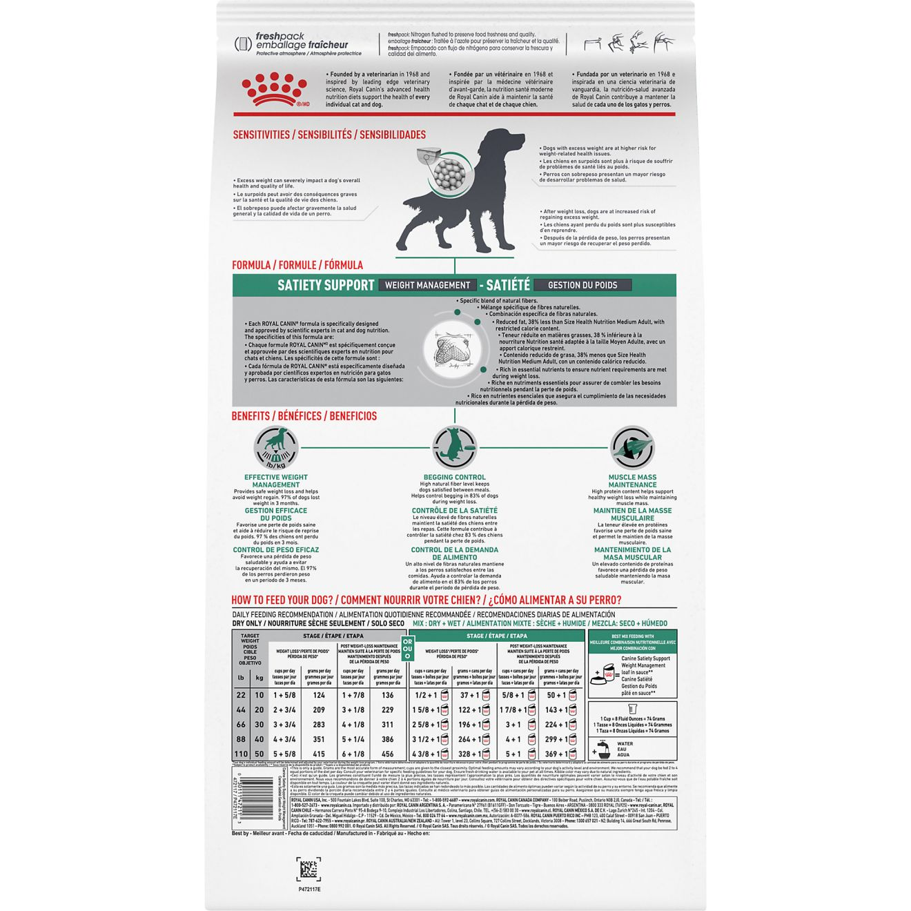 Royal Canin Veterinary Diet Feline Satiety Support  