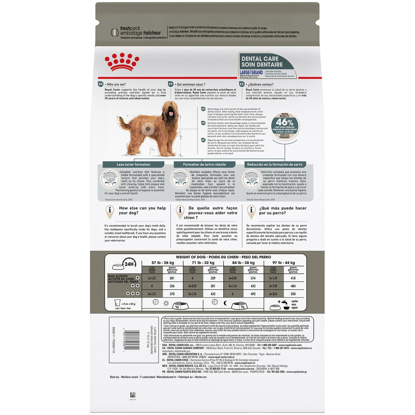 Large Dental Care Dry Dog Food