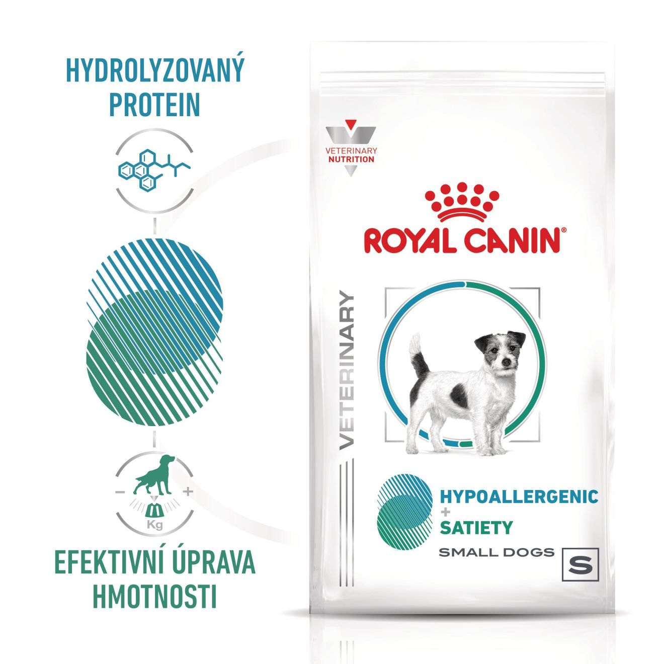 VHN Dog CA Hypoallergenic - Satiety Small