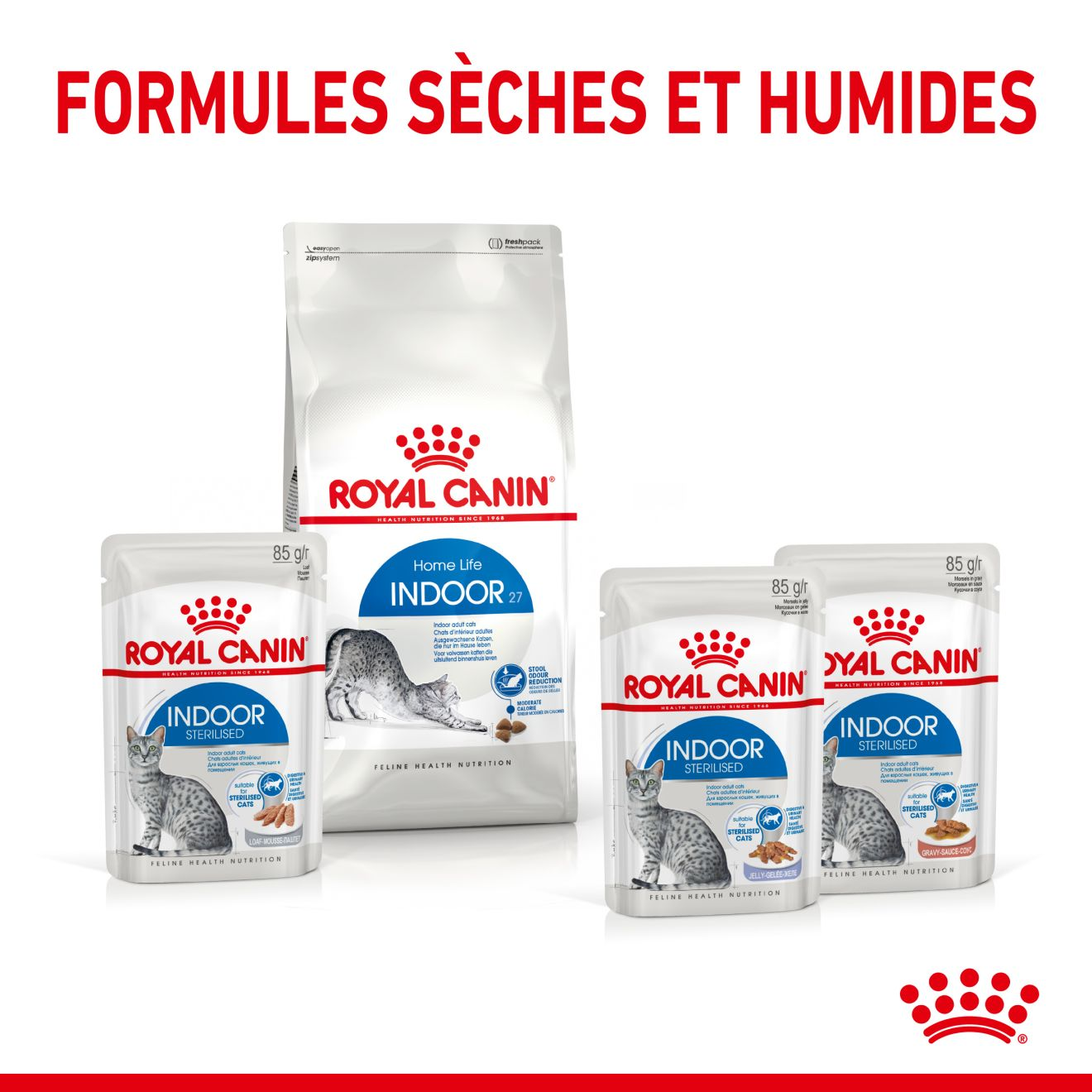 Indoor Sterilised Jelly (émincés en gelée)