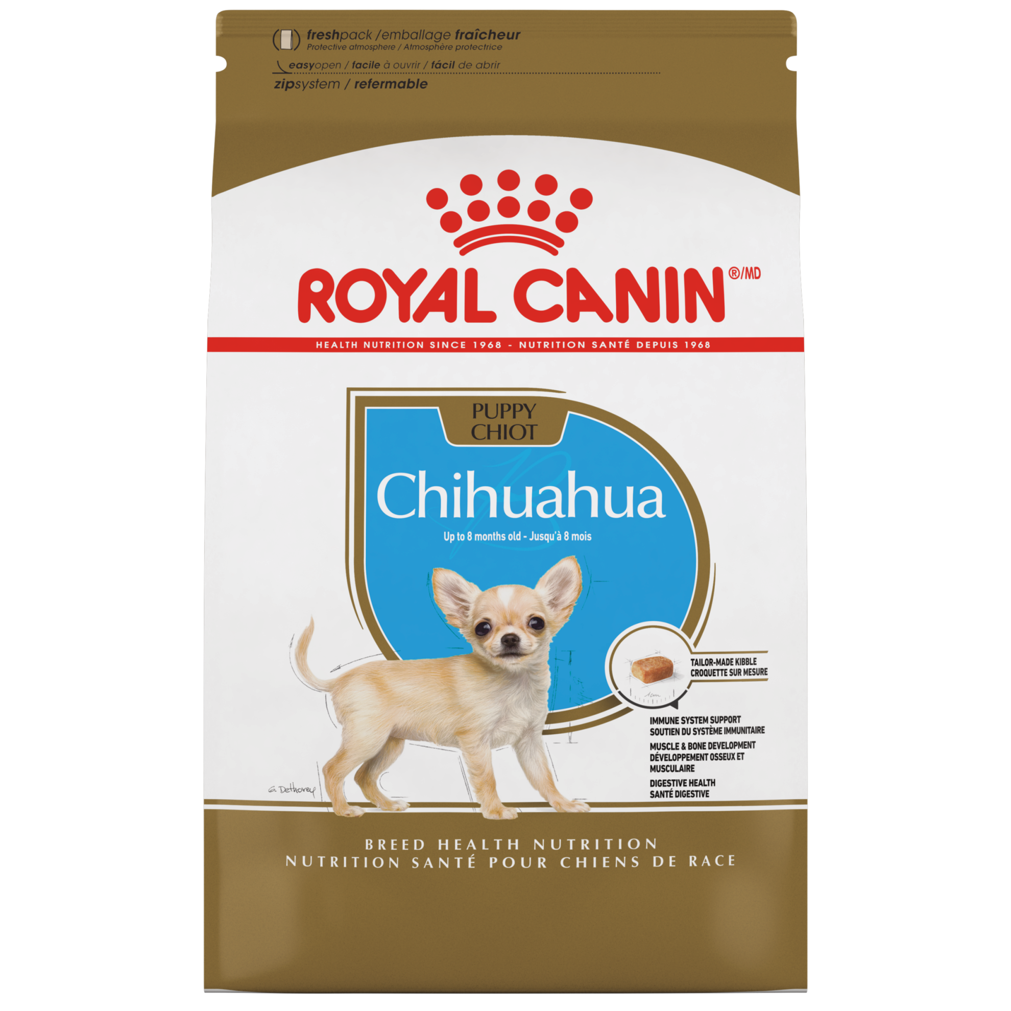 CHIOT CHIHUAHUA – nourriture sèche pour chiots