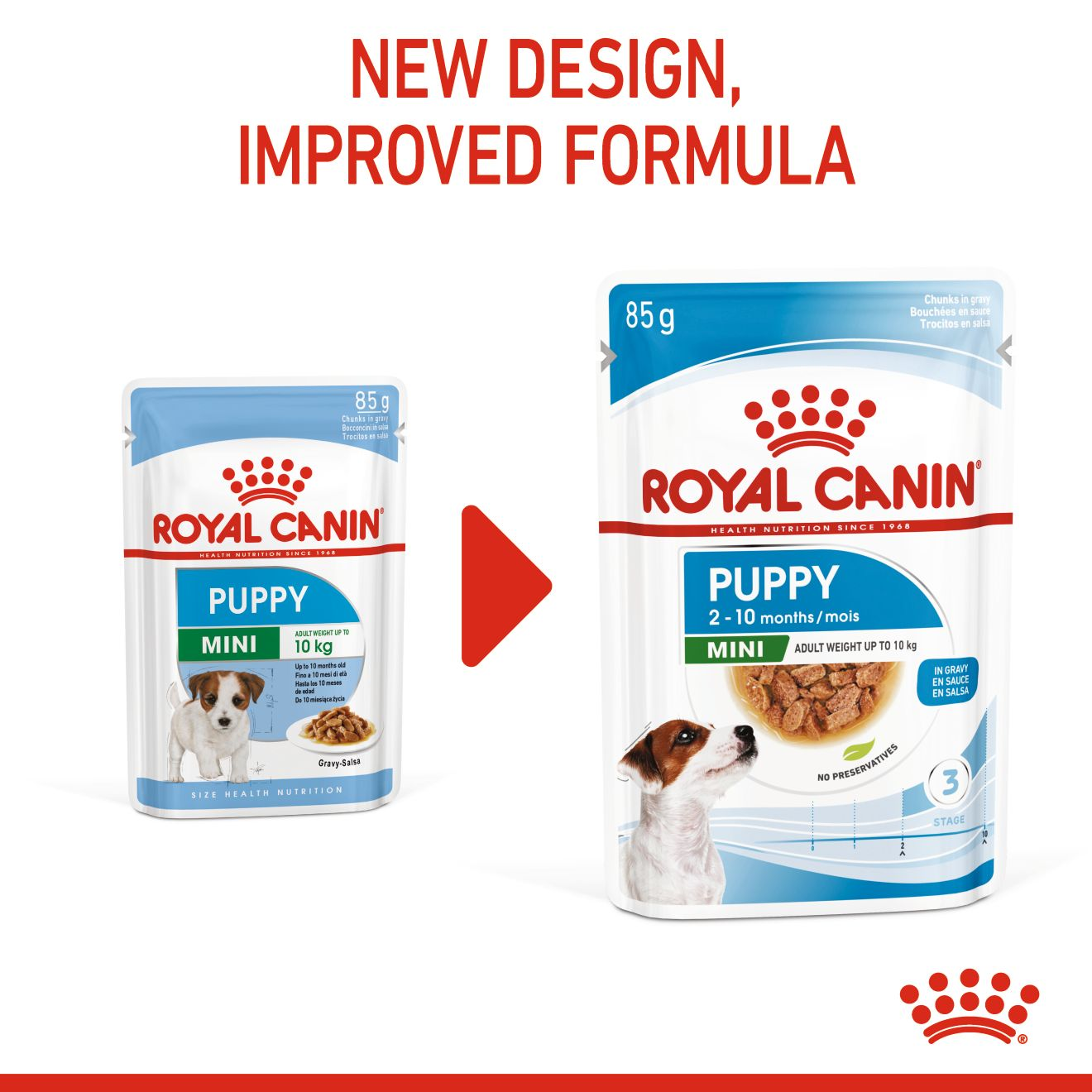 Royal canin shop puppy pouches