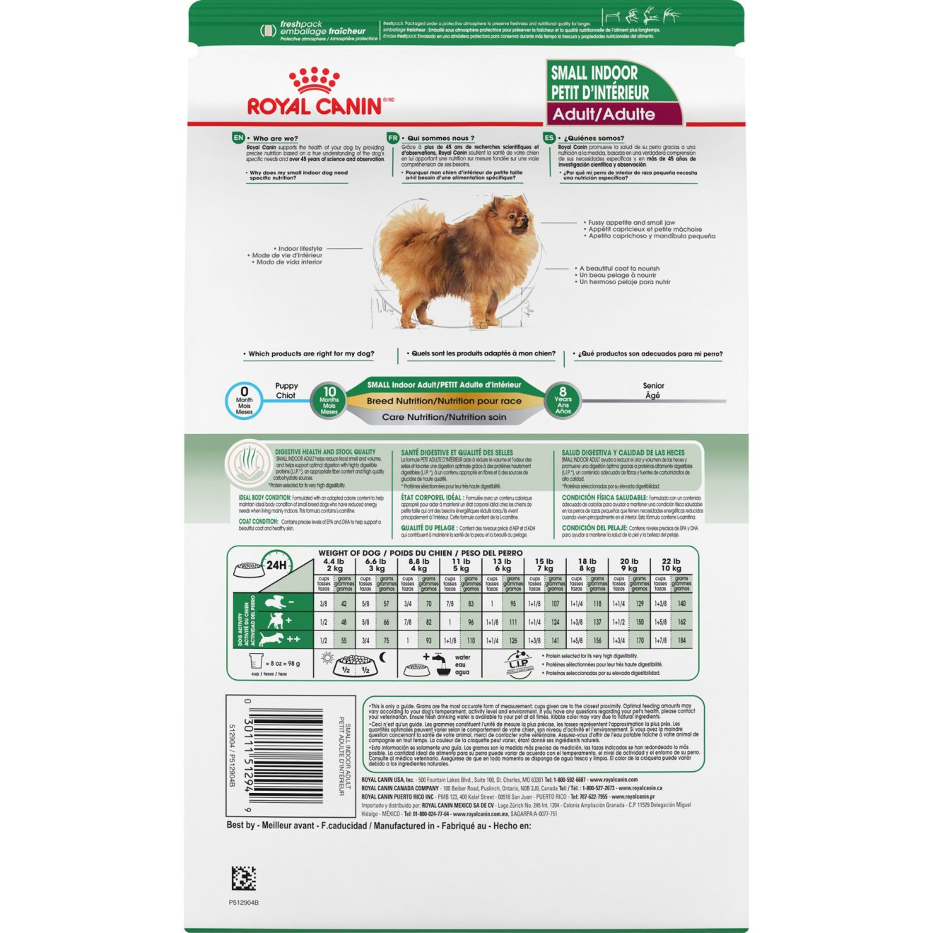 Royal Canin Small Breed Adult Dry Dog Food – Chicken Flavor, 14 Lbs Bag