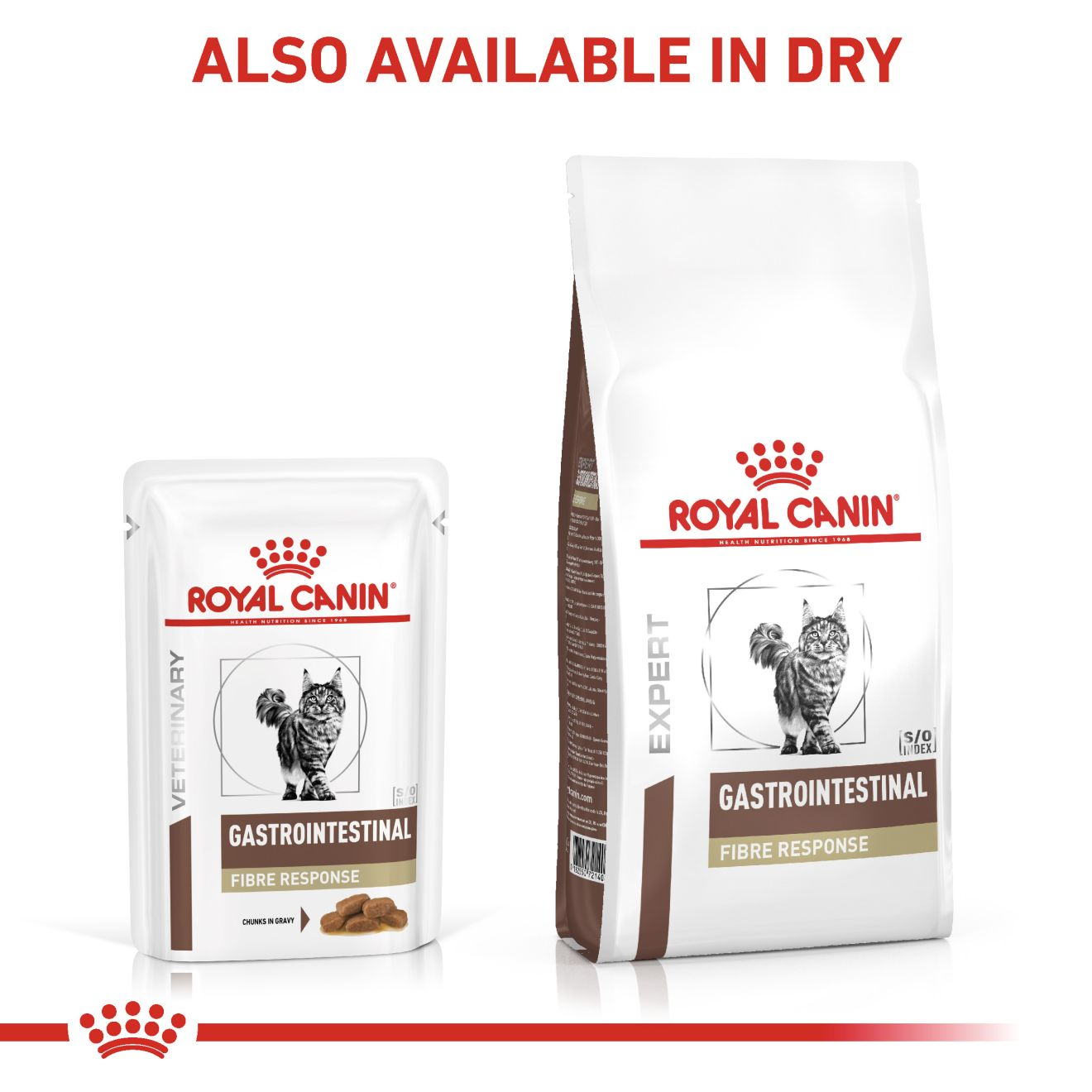 Royal Canin Gastrointestinal Fibre Response Wet Cat Food Pouches