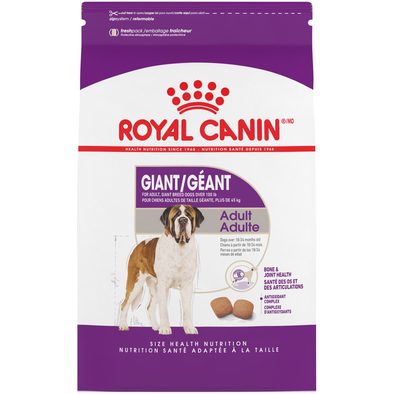 Junior giant shop royal canin