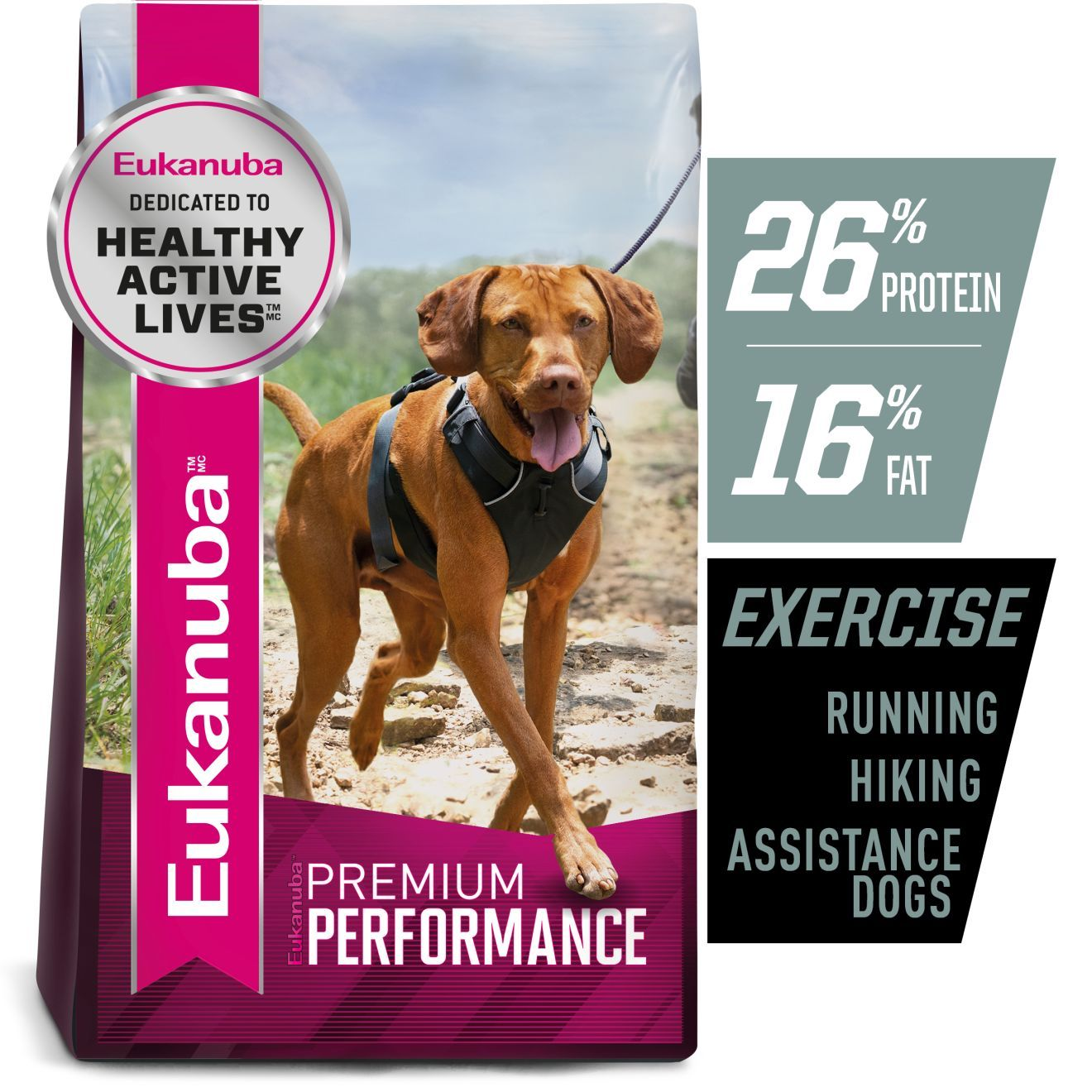 Premium Performance 2616 Exercise Dry Dog Food Eukanuba