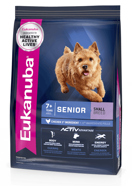 EUKANUBA - SENIOR SMALL BREED - PACKSHOT- EN/SP