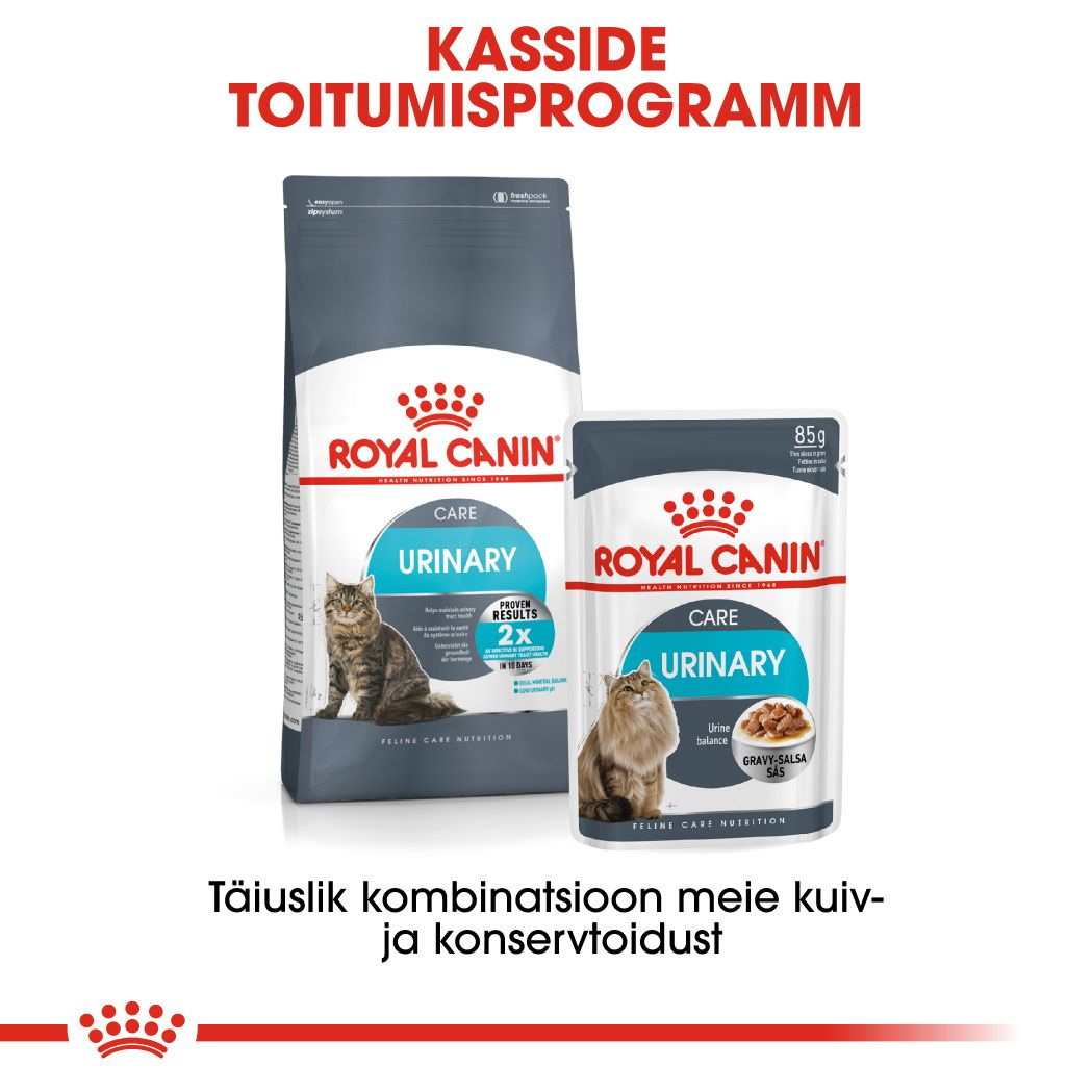 Royal Canin Urinary Care konserv (õhukesed viilud kastmes)