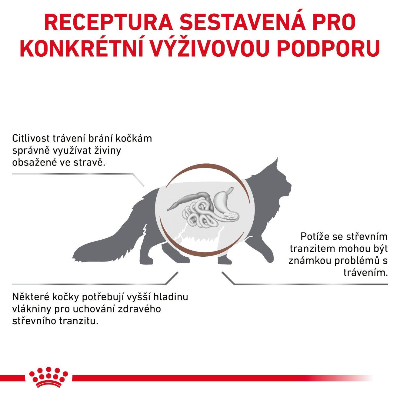 VHN Cat Gastrointestinal Fibre Response Gravy Kapsičky