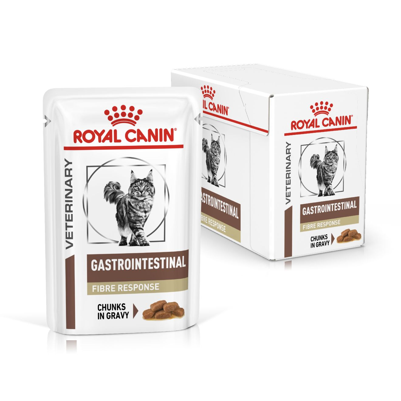 Royal Canin Gastrointestinal Fibre Response Wet Cat Food Pouches