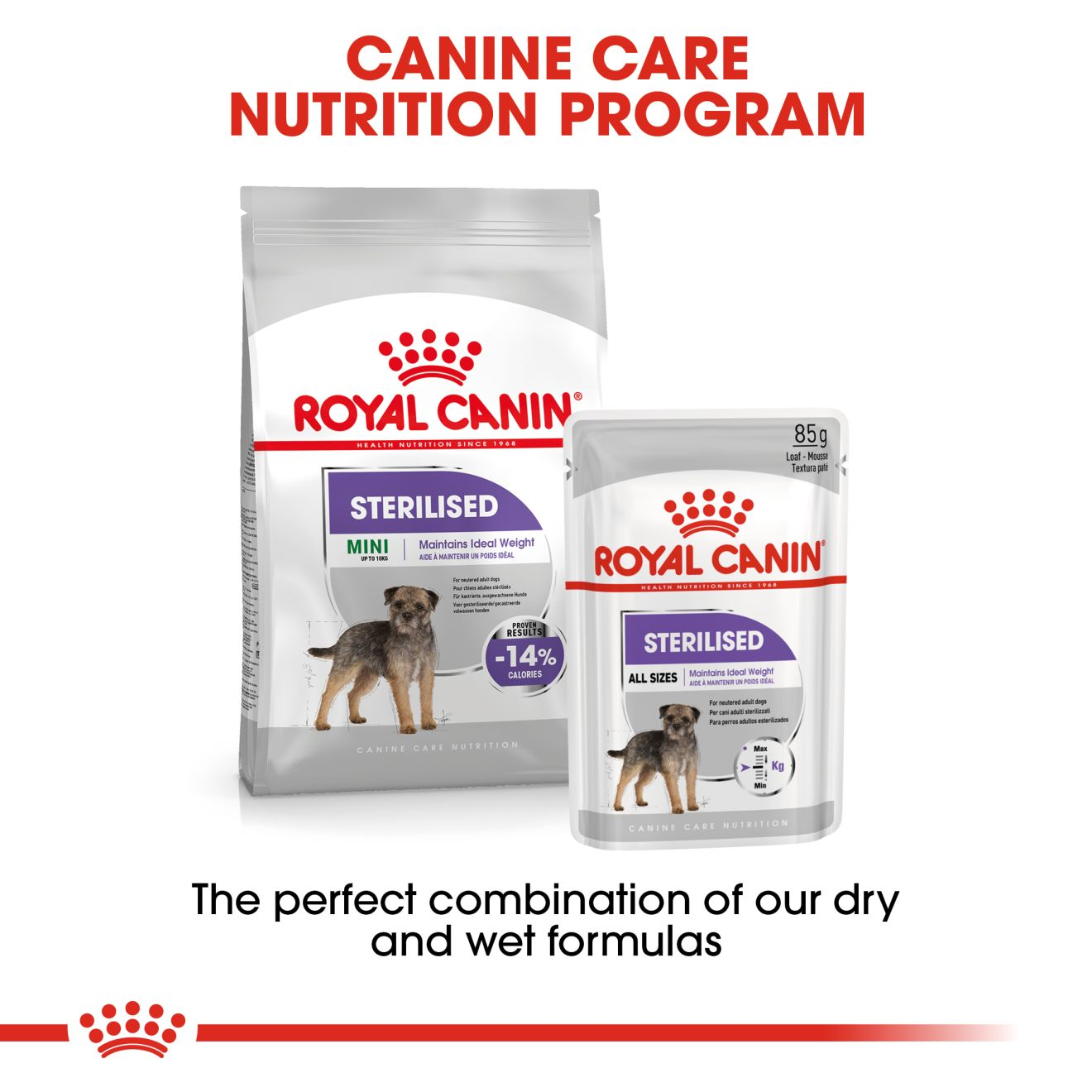 Royal canin sterilised outlet pouch