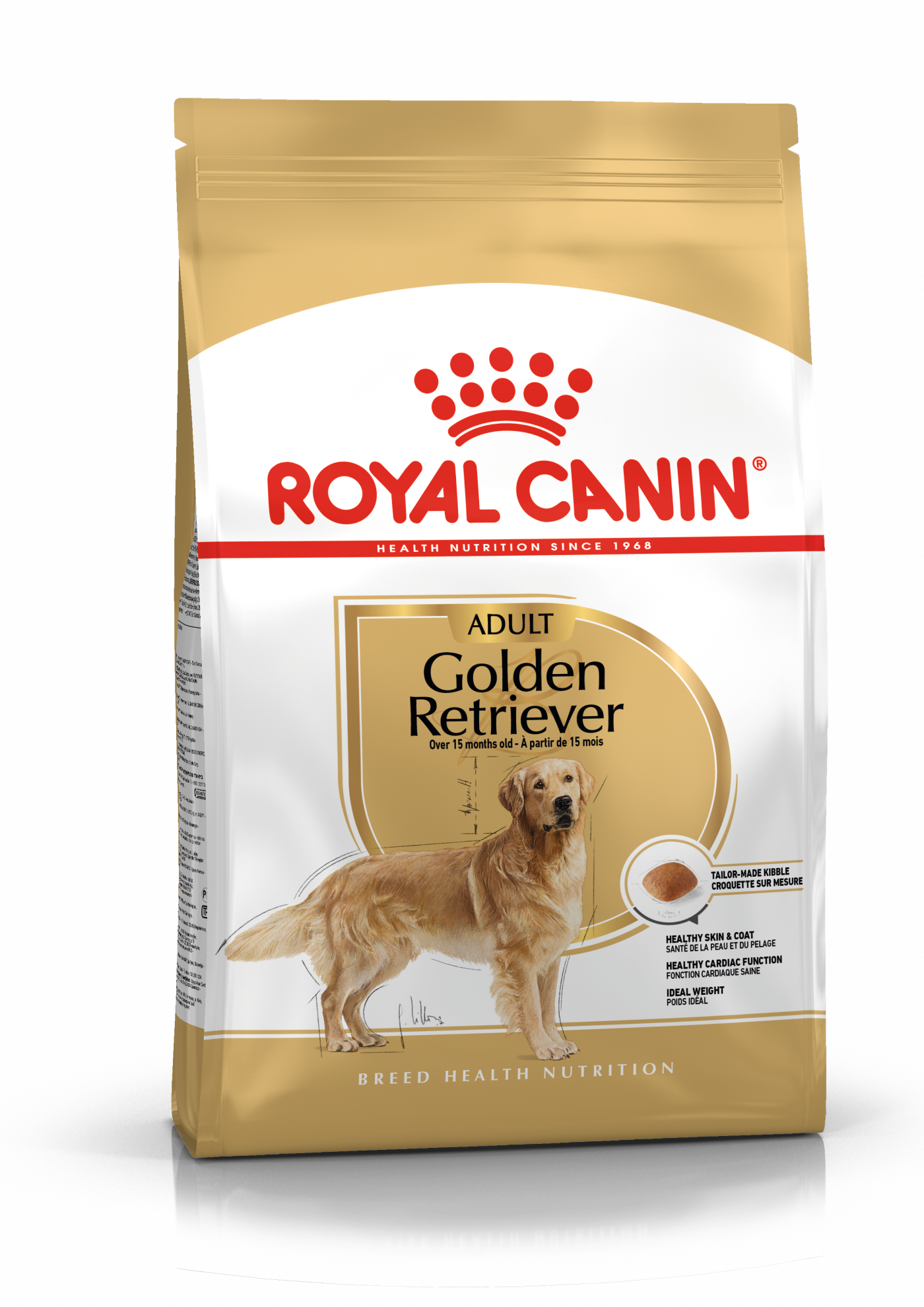 อาหารสุนัขโต พันธุ์โกลเด้น รีทรีฟเวอร์ ชนิดเม็ด (GOLDEN RETRIEVER ADULT)