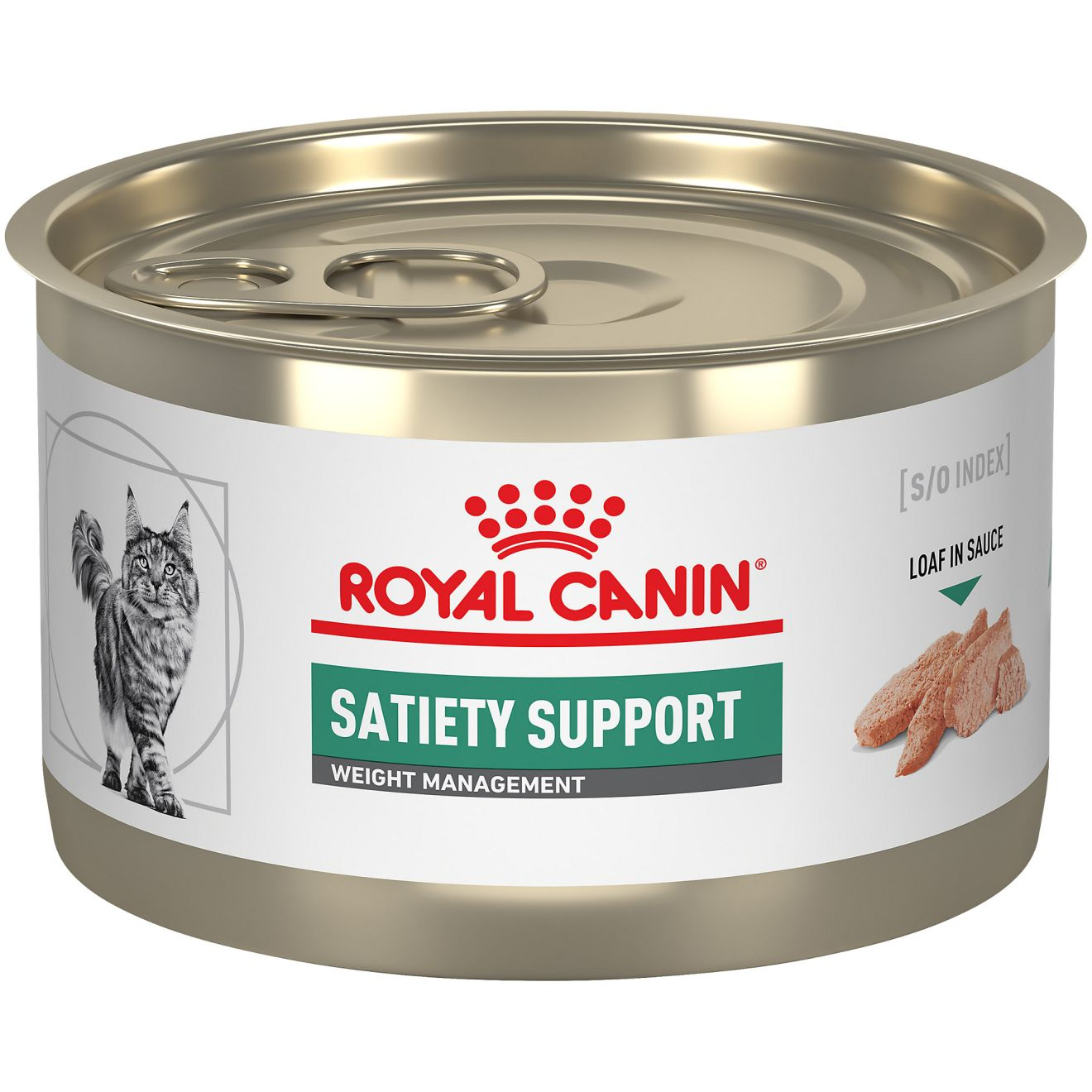 Feline Satiety Support Weight Management loaf in sauce