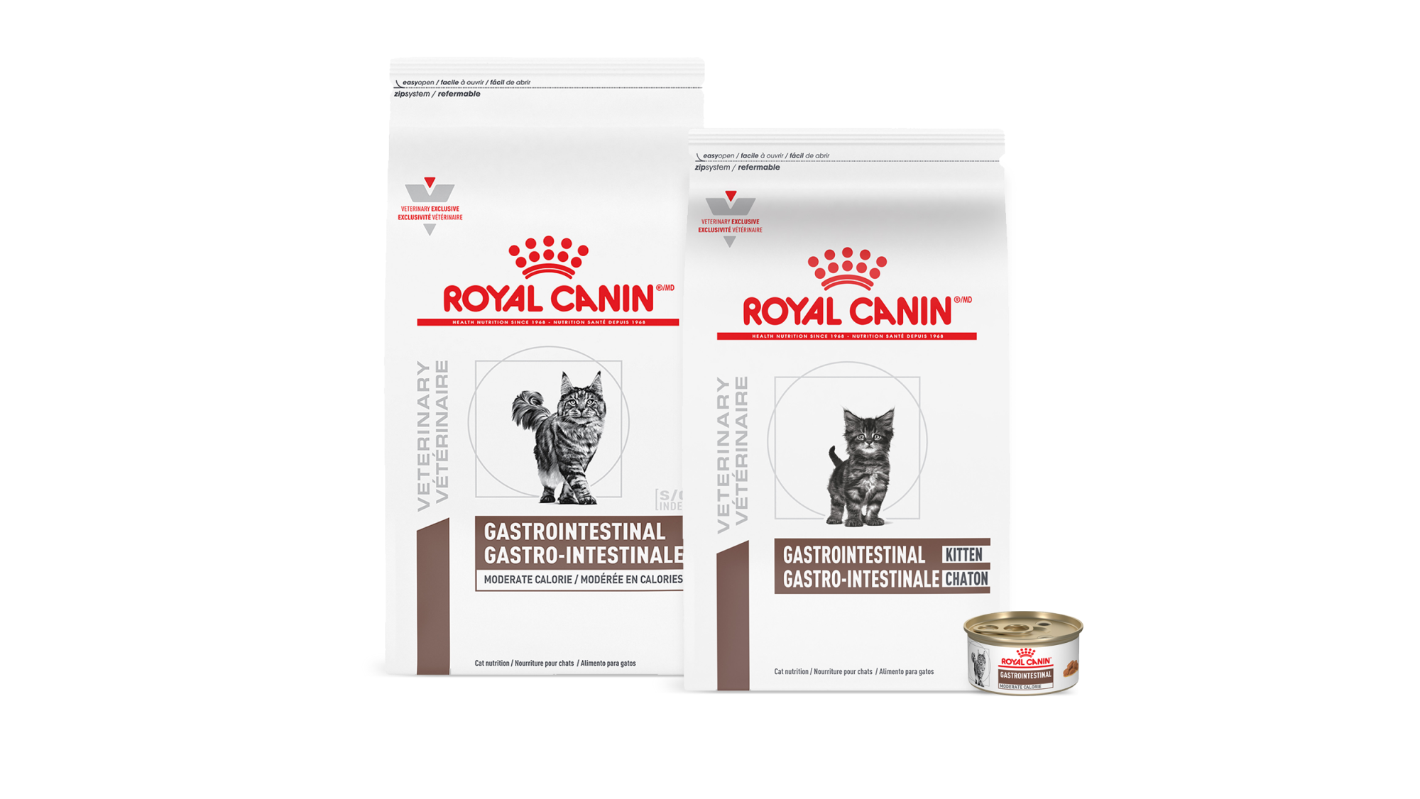Packshot of Royal Canin Gastrointestinal cat diets