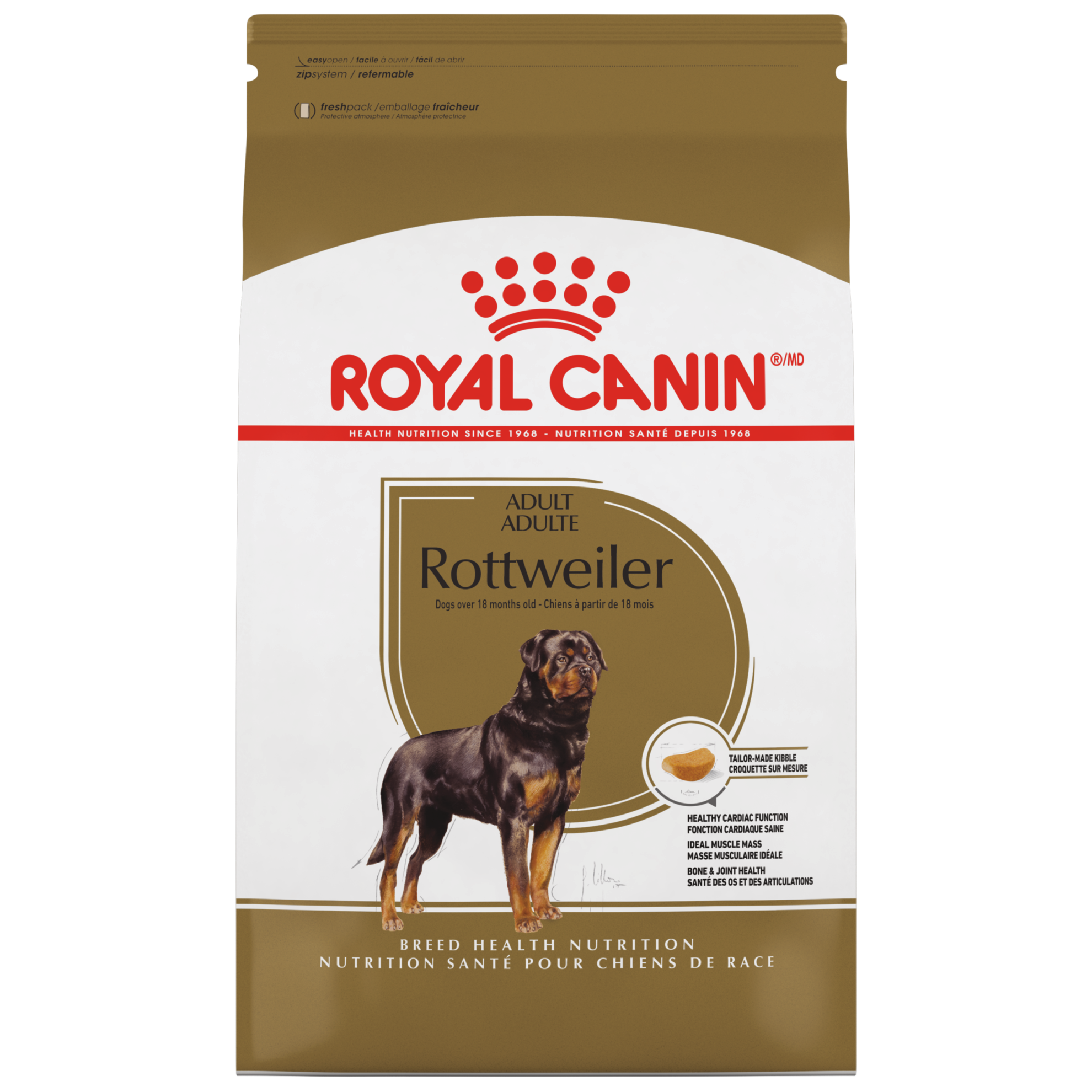 Rottweiler Adulte Nourriture Sèche pour Chiens