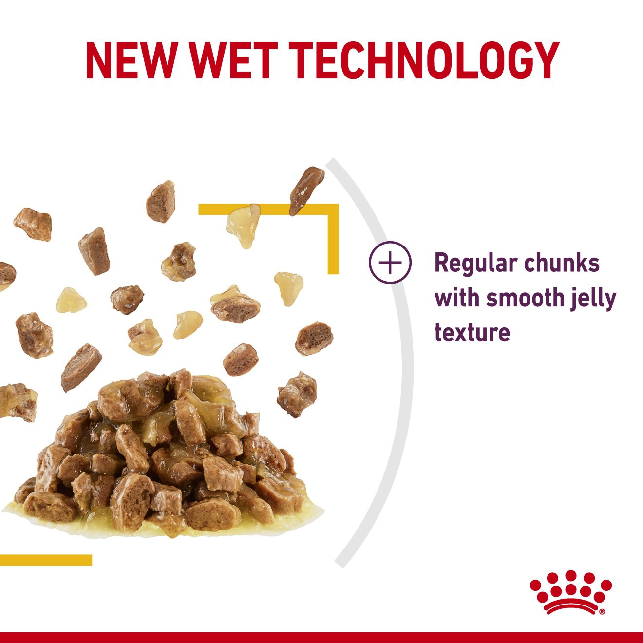 อาหารแมวโตช่างเลือก กระตุ้นการกินด้วยรสชาติเฉพาะ ชนิดเปียก (SENSORY™ TASTE Chunks in jelly)