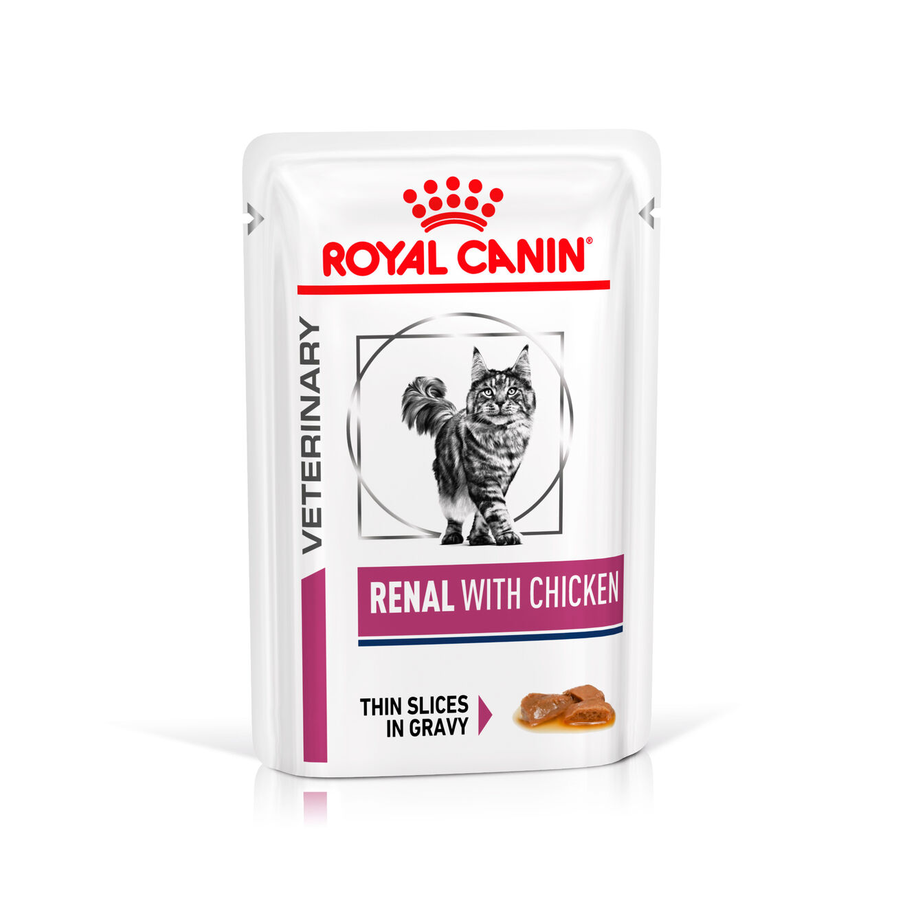 Royal Canin Renal With Chicken Cat konserv (õhukesed viilud kastmes)