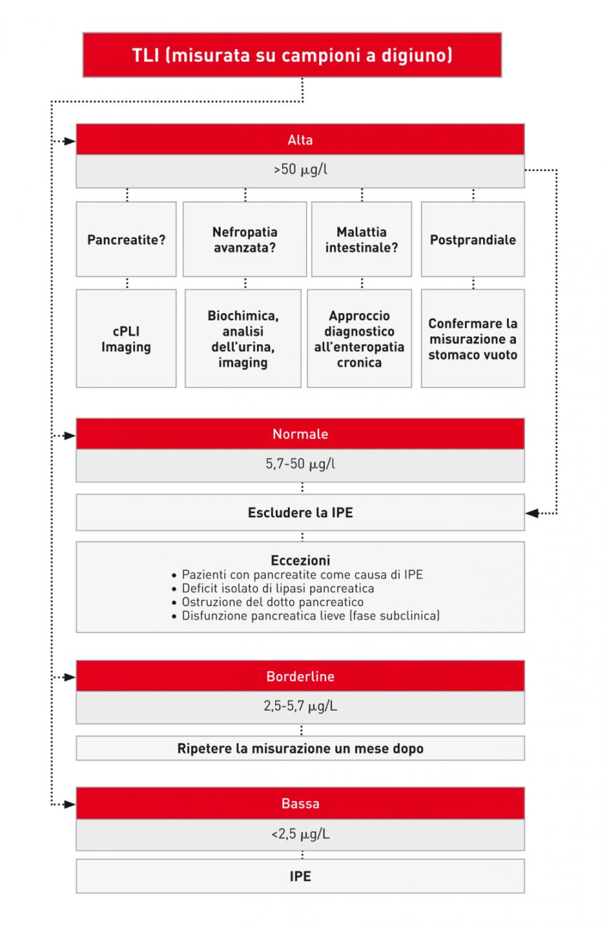 Interpretazione dei valori sierici di cTLI.