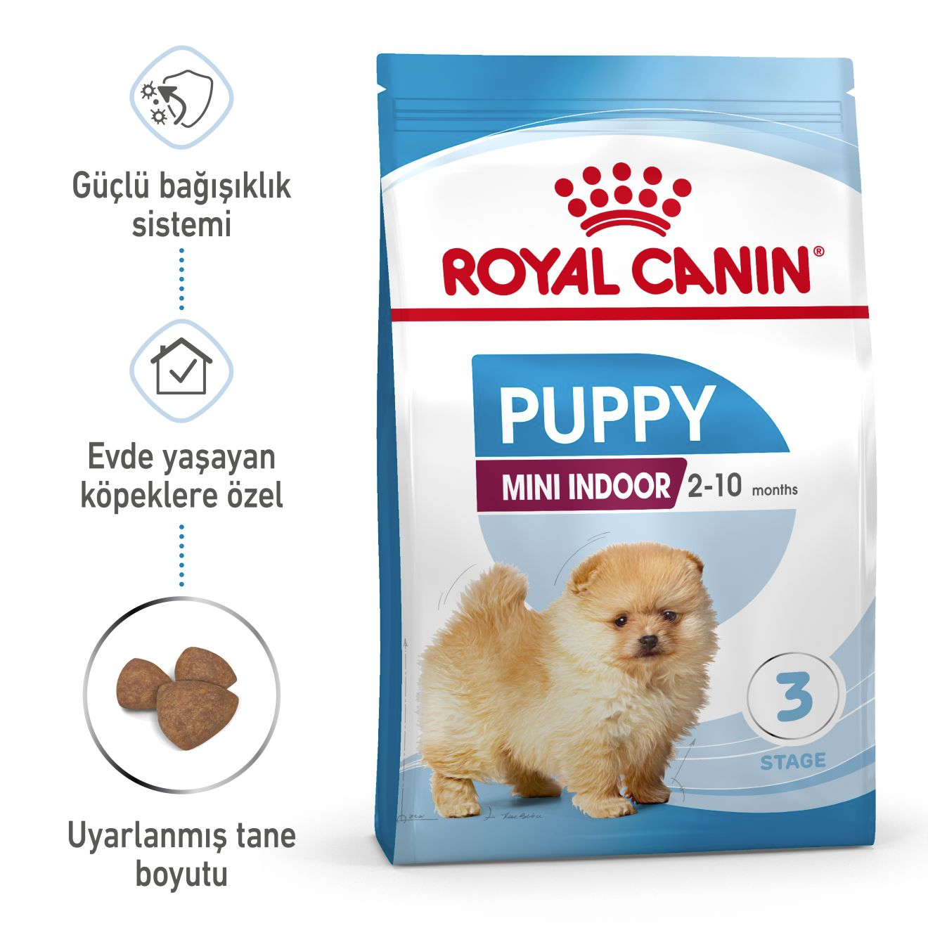 Mini Indoor Puppy Yavru Köpek Kuru Maması
