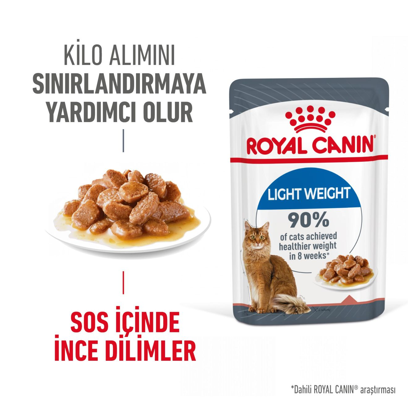 Light Weight Care Gravy Yetişkin Kedi Yaş Maması